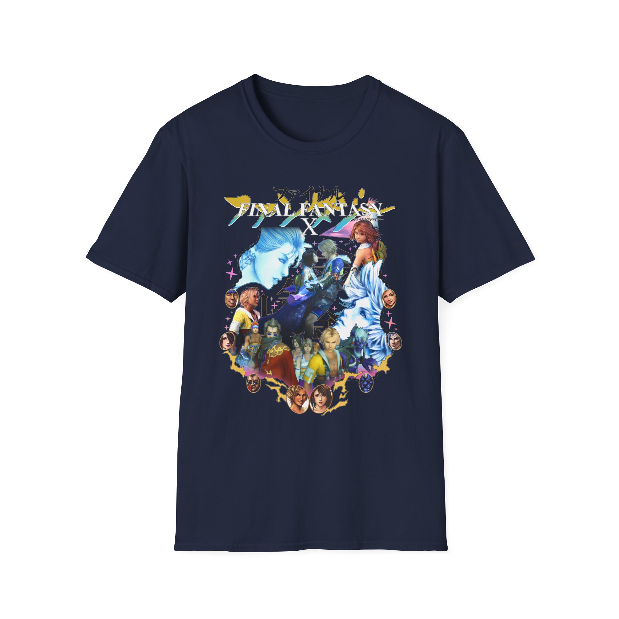 Final Fantasy X Tidus & Yuna T-Shirt - Image 22
