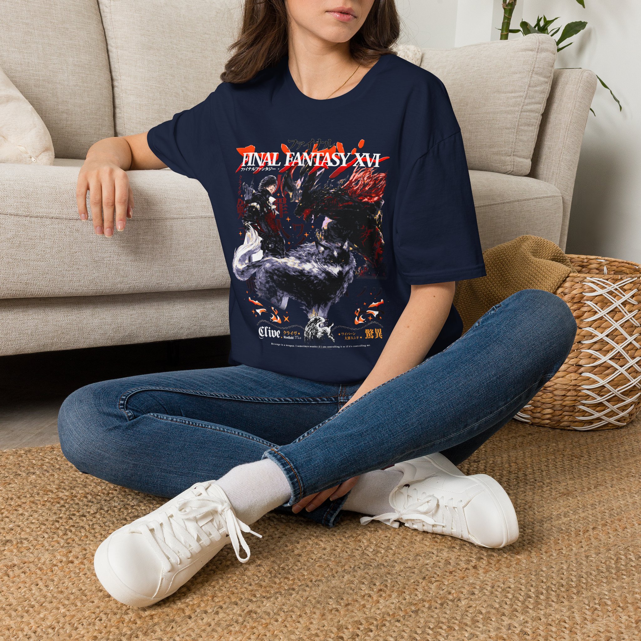 Final Fantasy XVI Clive T-Shirt - Image 20
