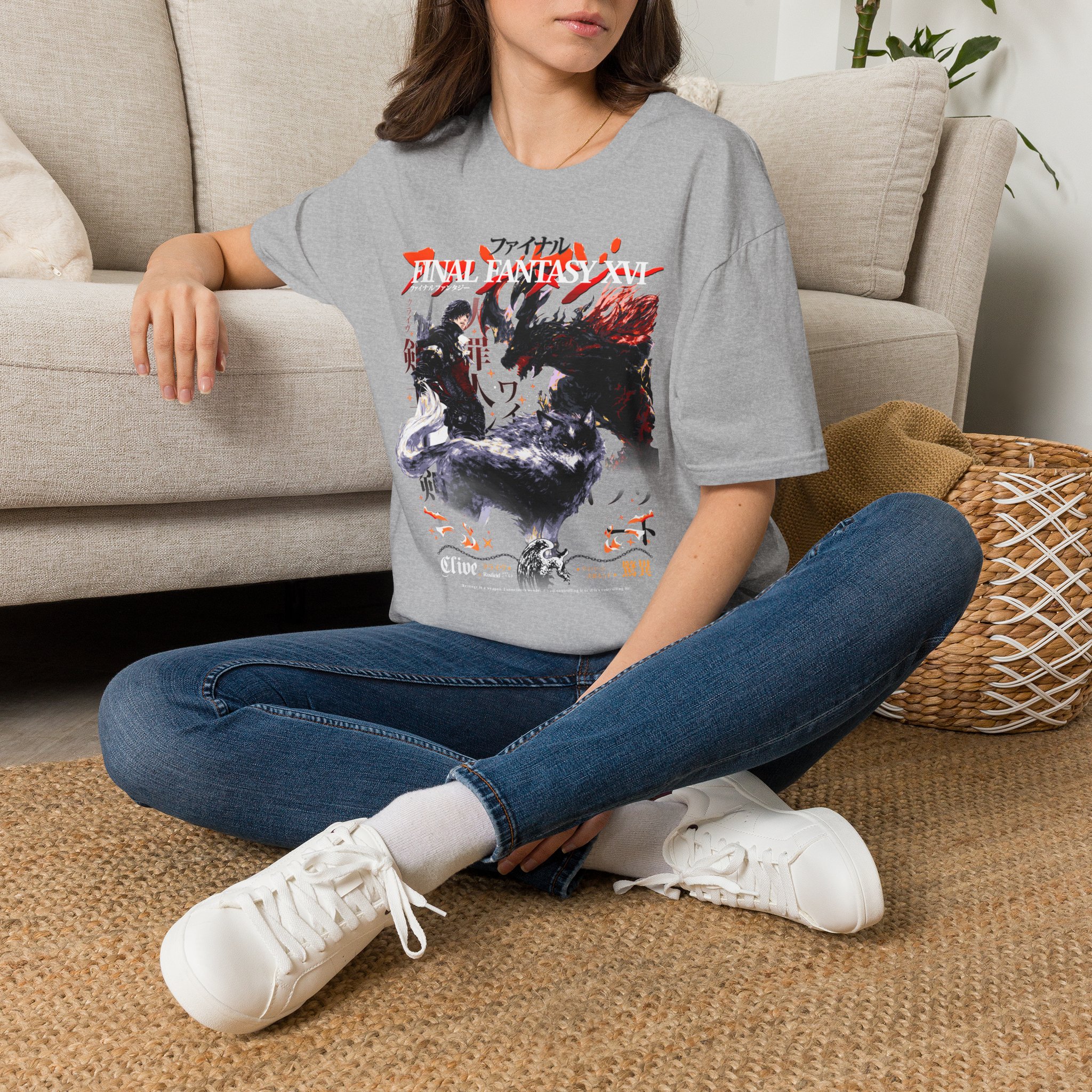 Final Fantasy XVI Clive T-Shirt - Image 10