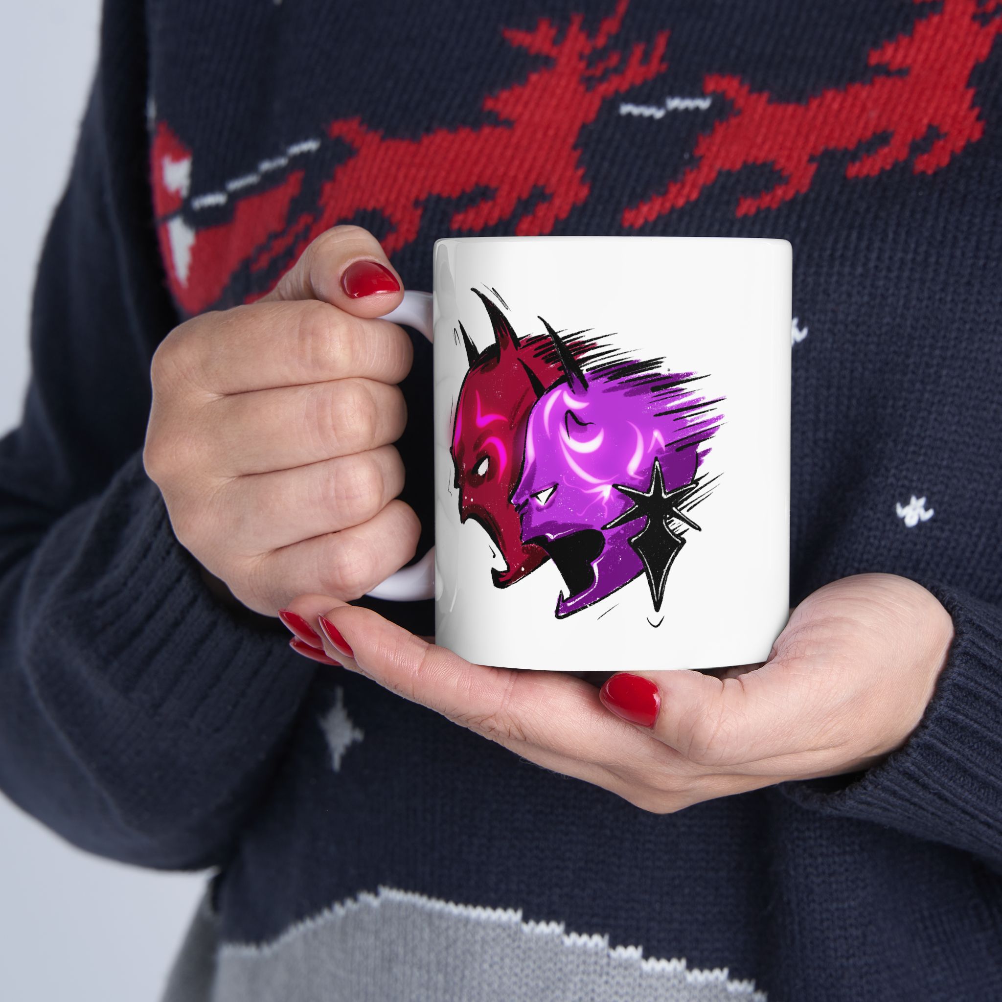 Dark Knight Ceramic Mug - Image 5