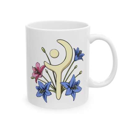 White Mage Ceramic Mug