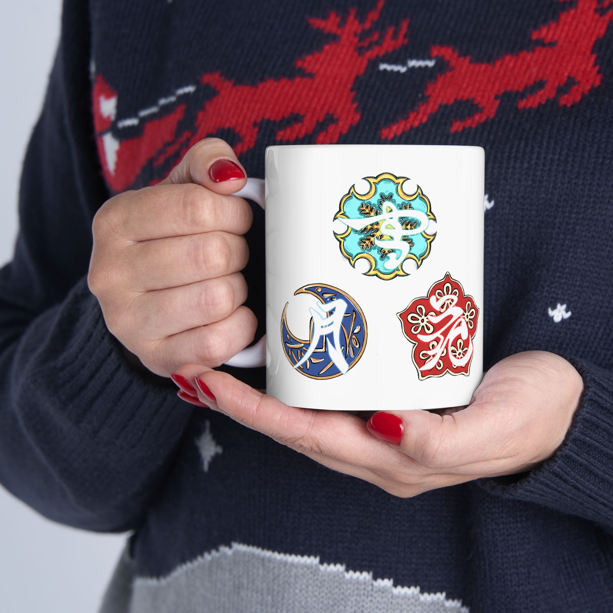 Samurai Ceramic Mug - Image 8