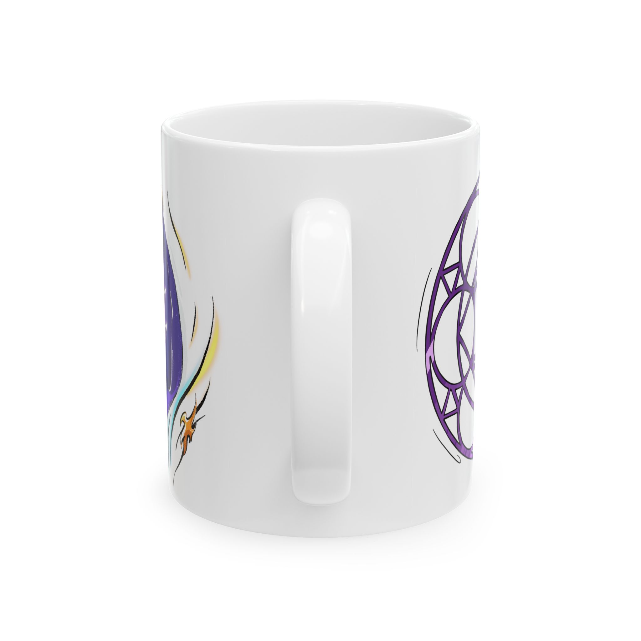 Black Mage Ceramic Mug - Image 4