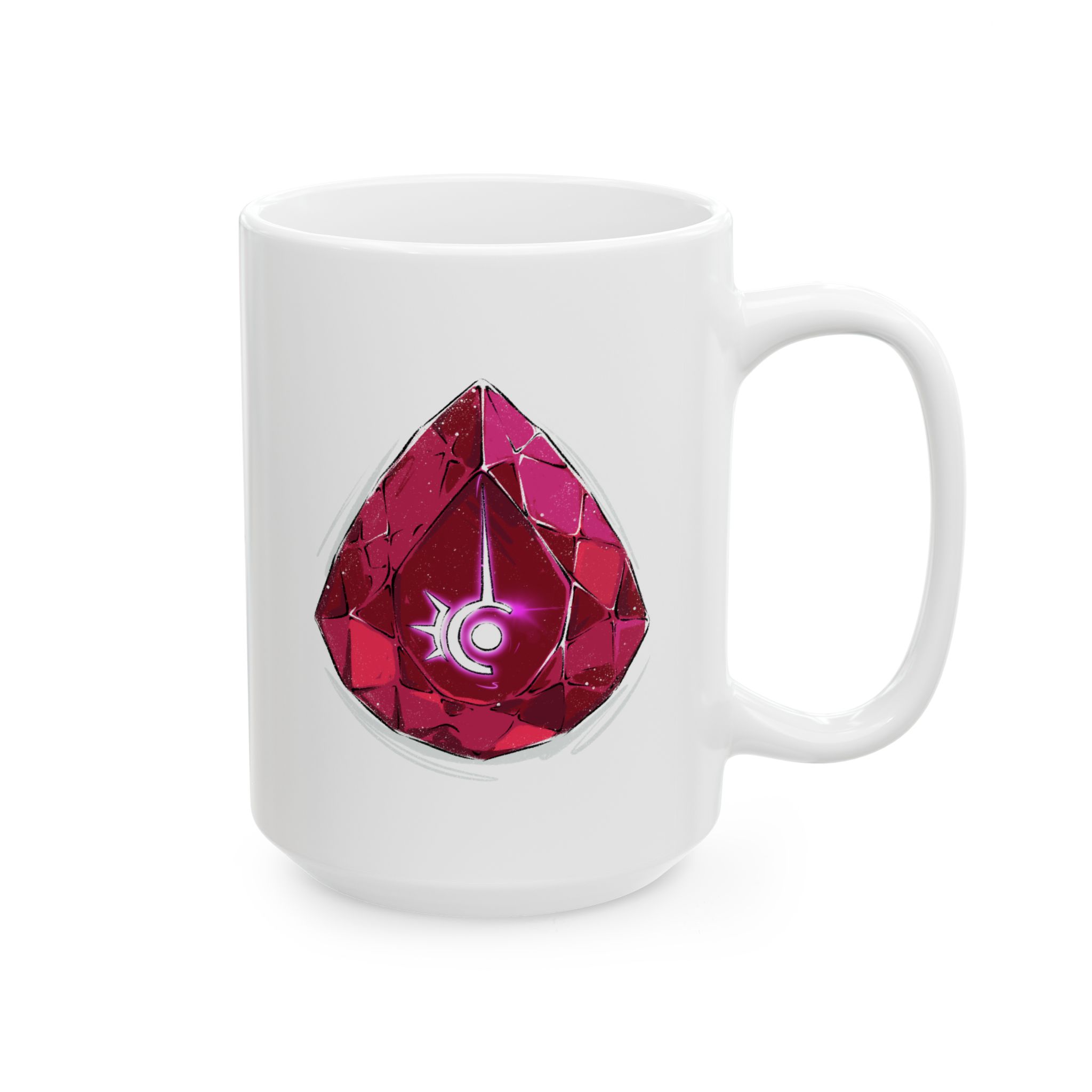 Red Mage Ceramic Mug - Image 7