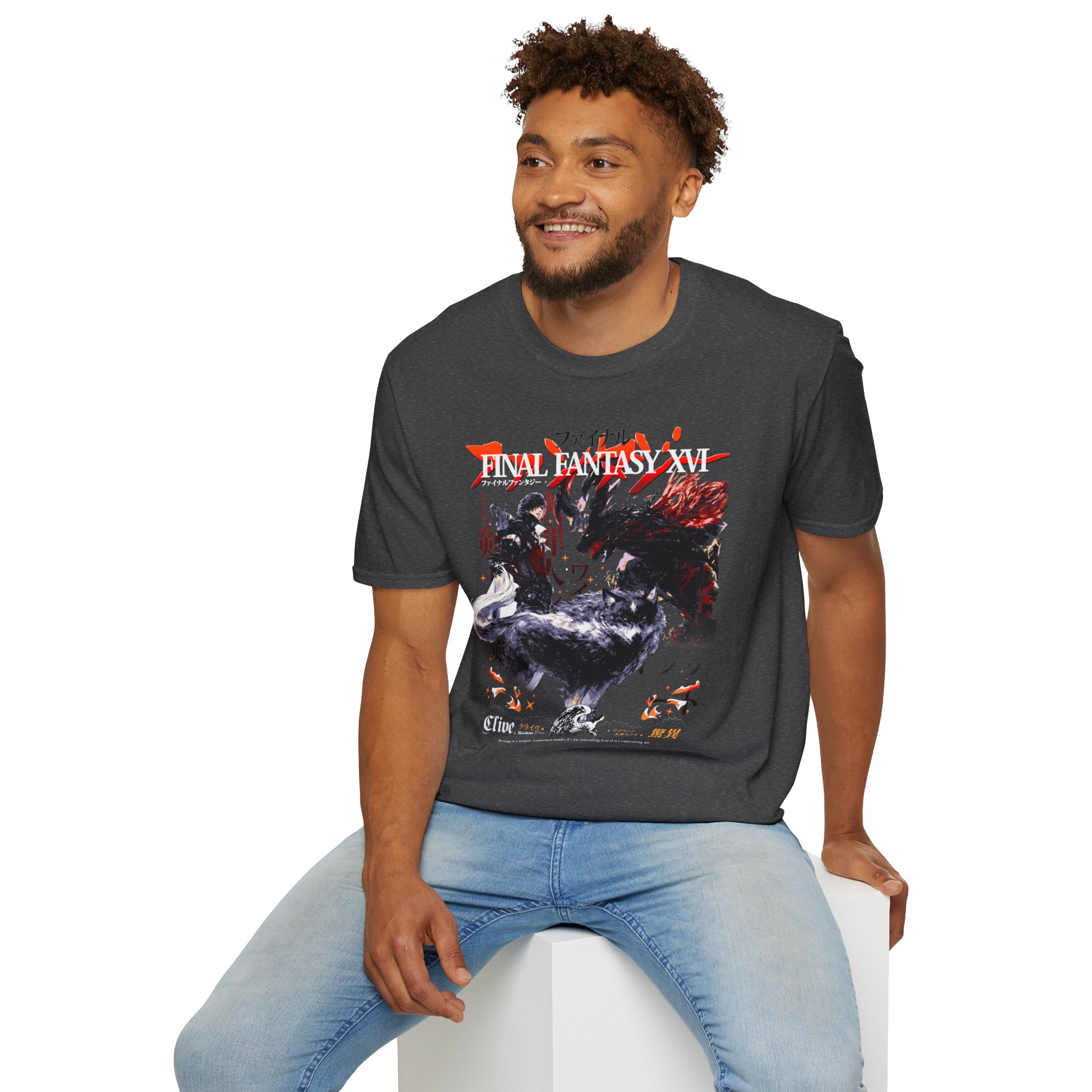 Final Fantasy XVI Clive T-Shirt - Image 18