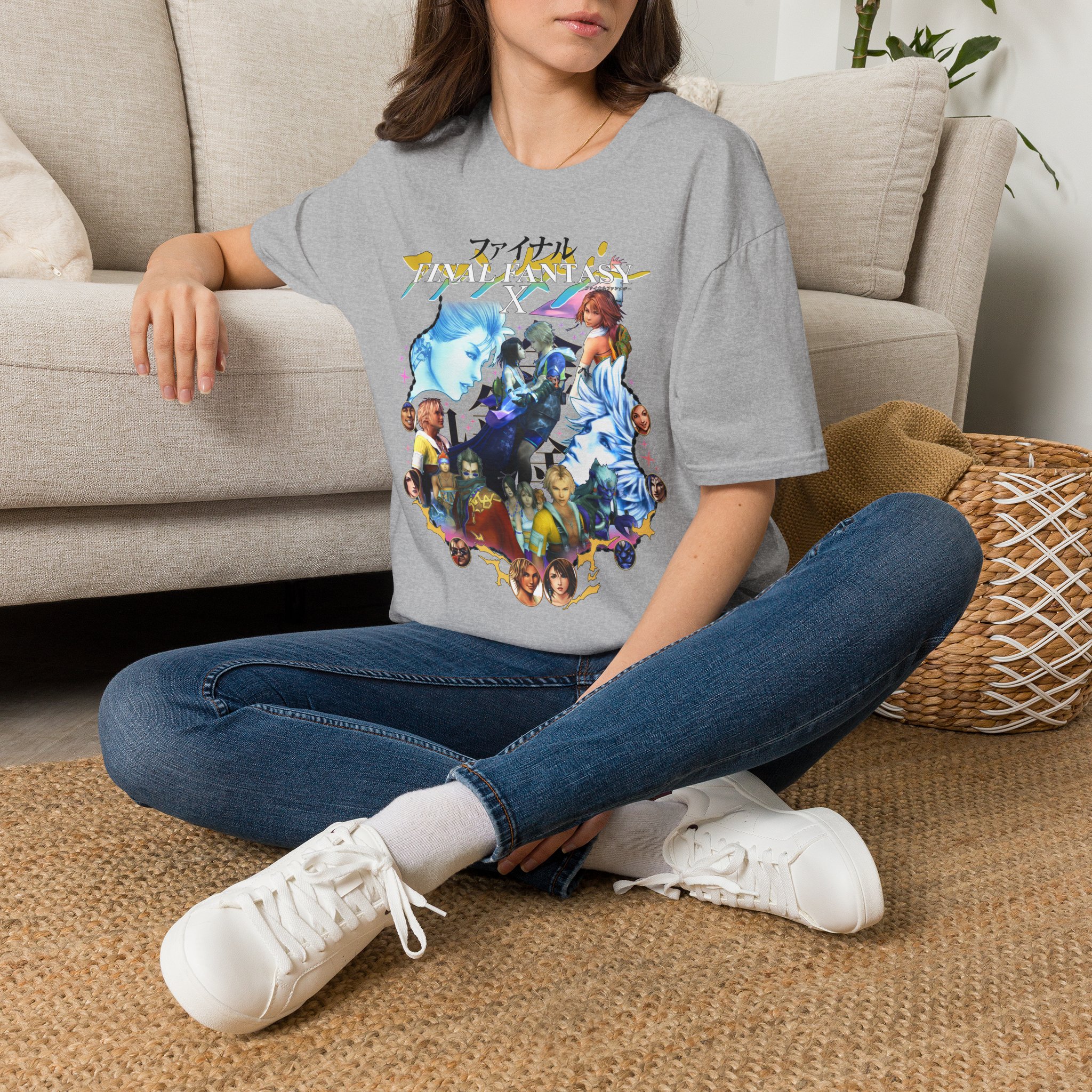 Final Fantasy X Tidus & Yuna T-Shirt - Image 12