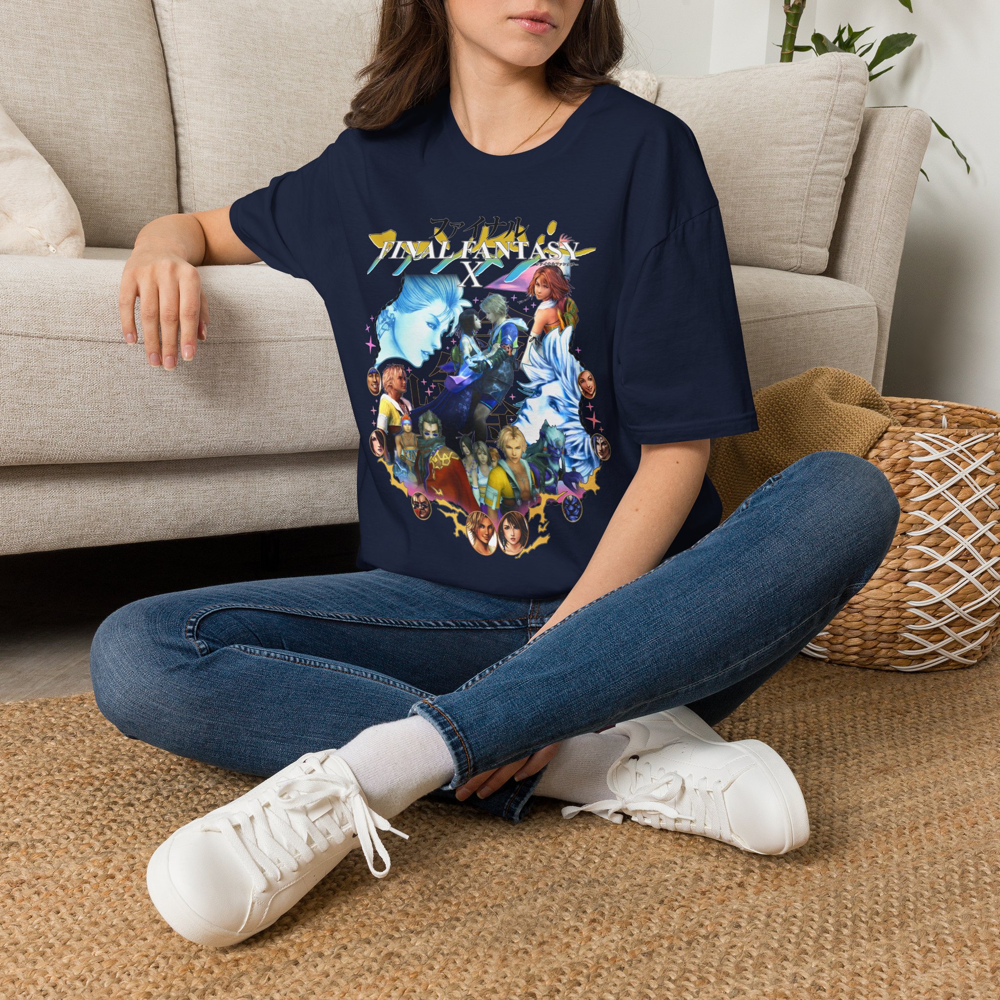 Final Fantasy X Tidus & Yuna T-Shirt - Image 21