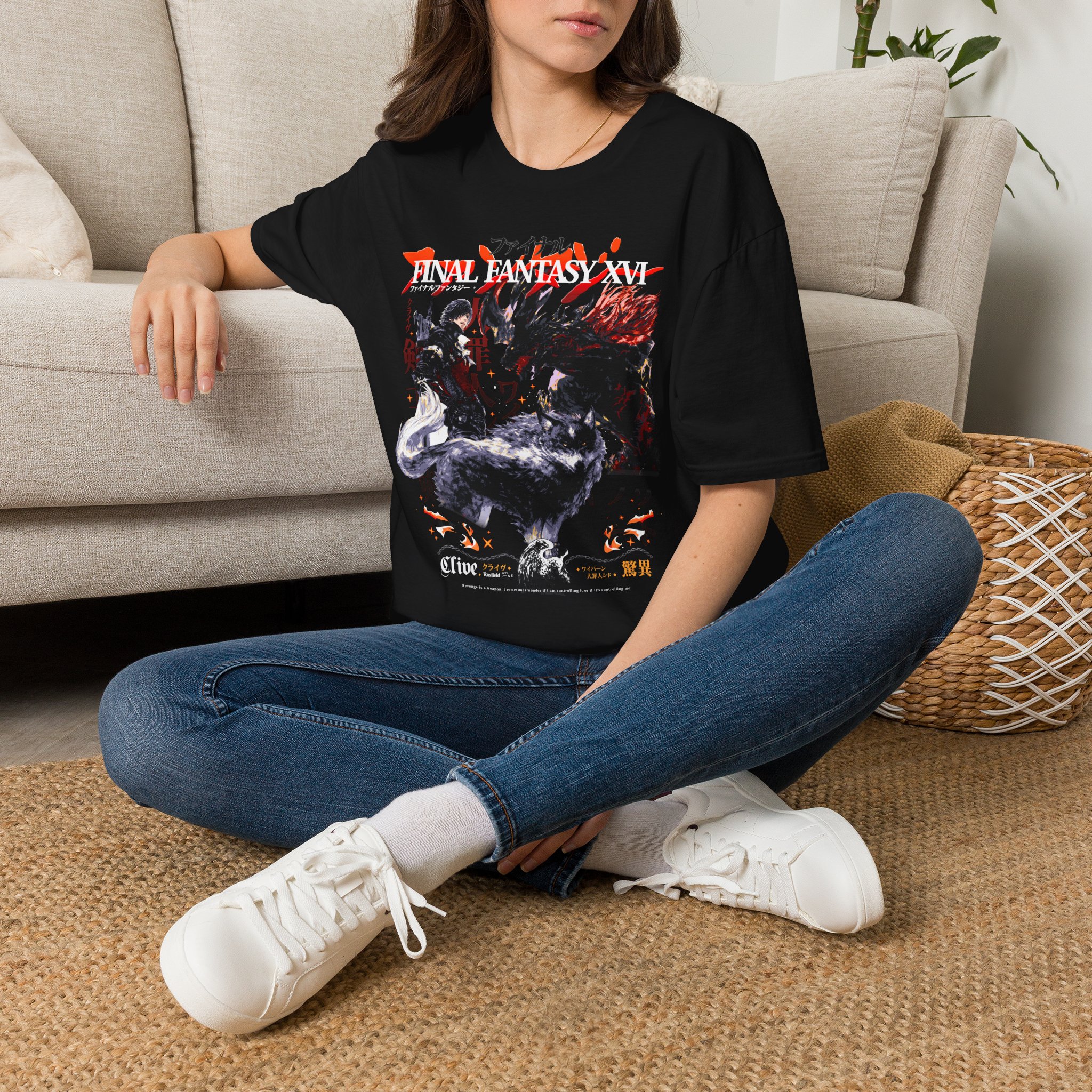 Final Fantasy XVI Clive T-Shirt - Image 6