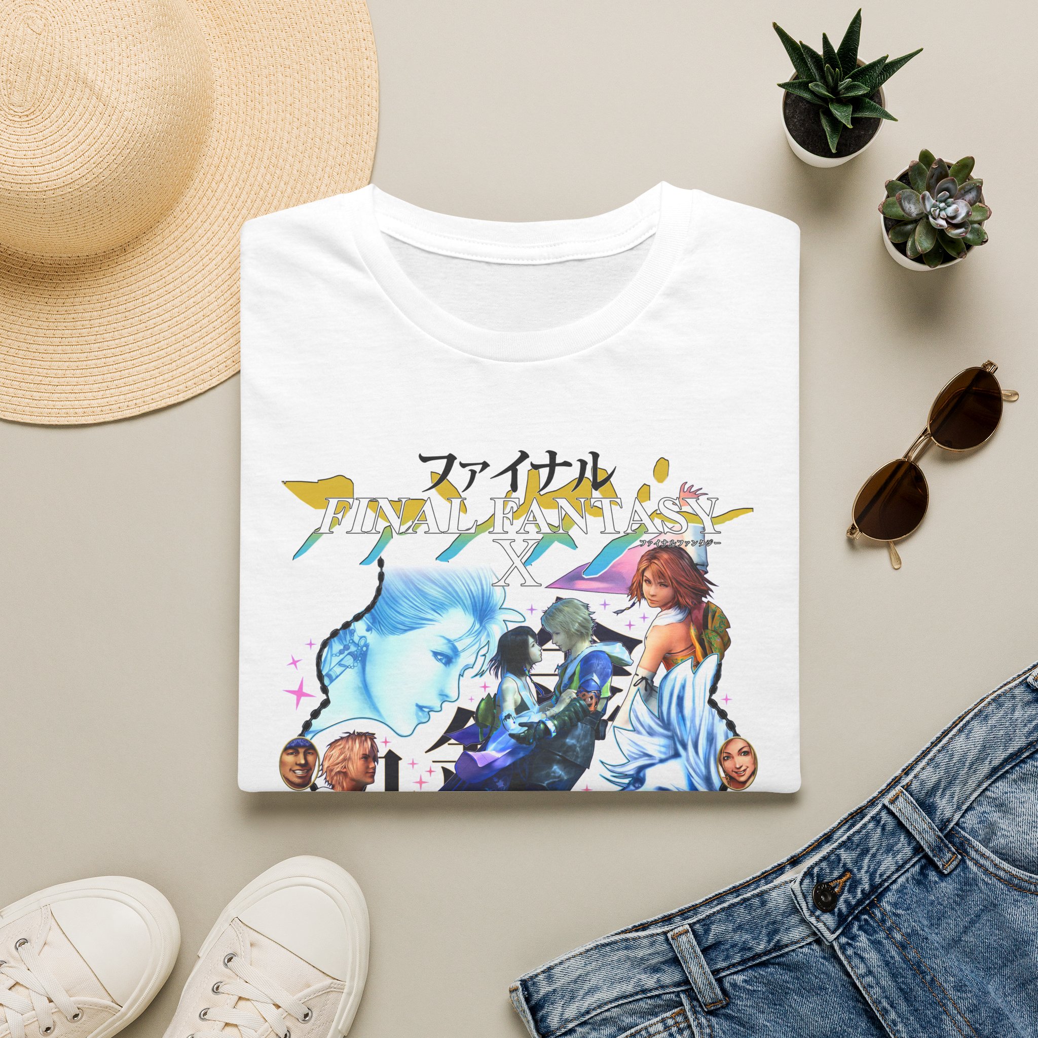 Final Fantasy X Tidus & Yuna T-Shirt - Image 2