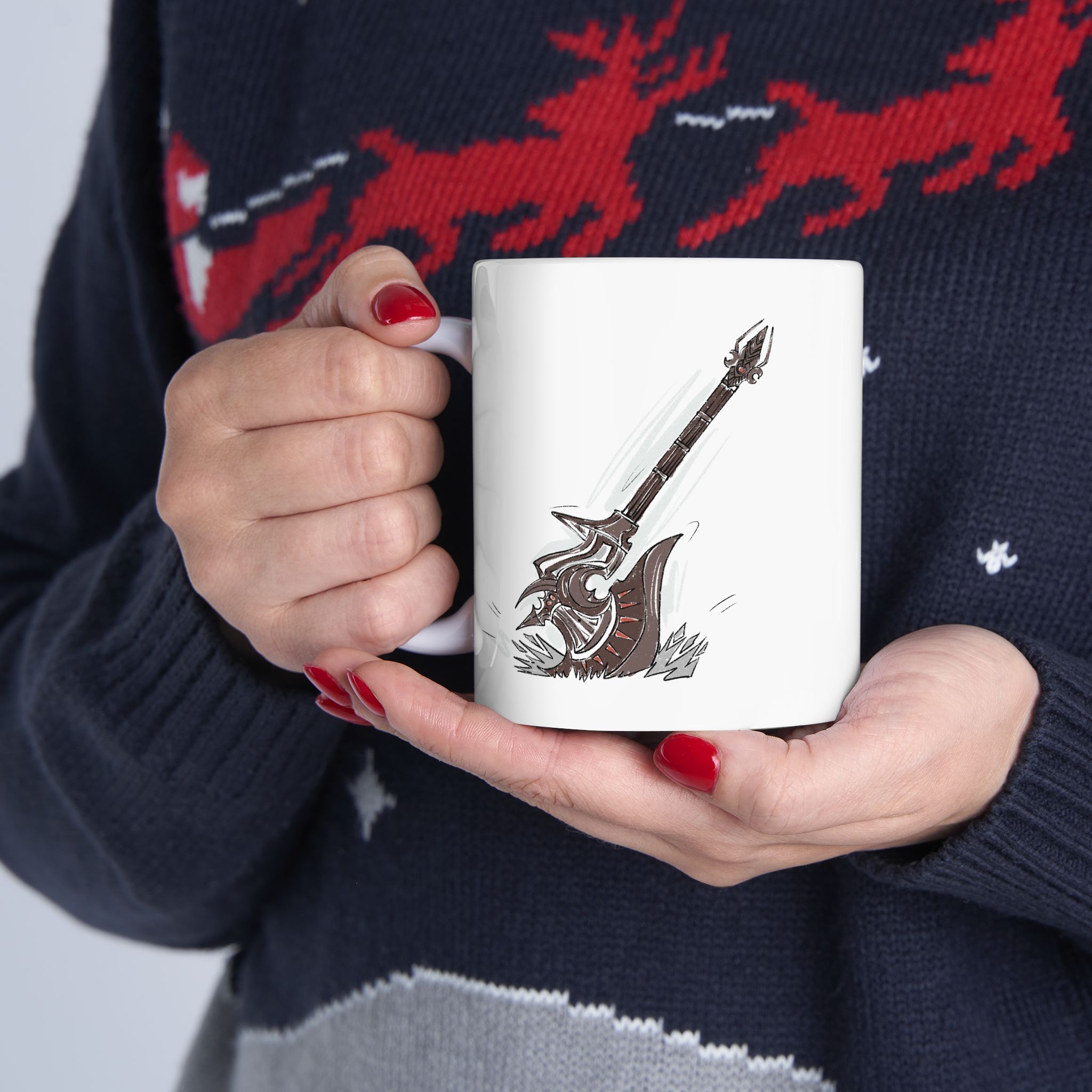 Warrior Ceramic Mug - Image 8