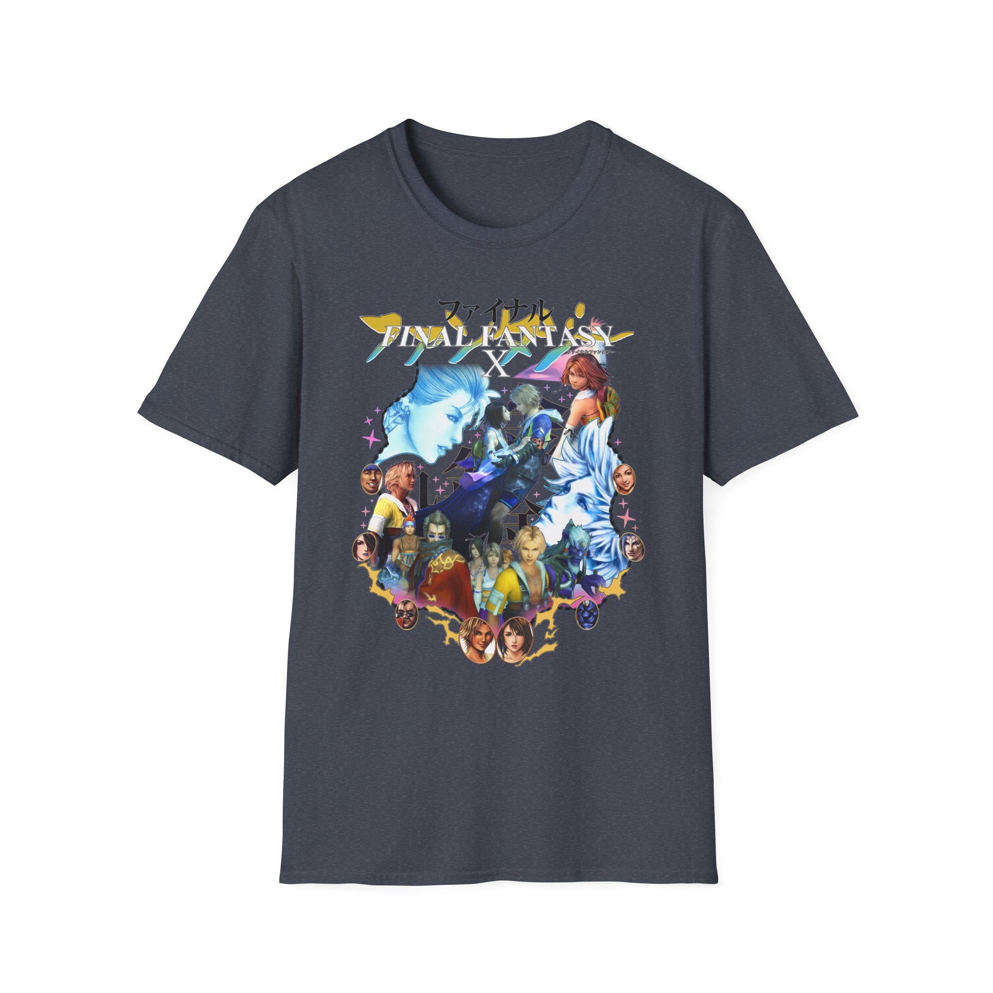 Final Fantasy X Tidus & Yuna T-Shirt - Image 27