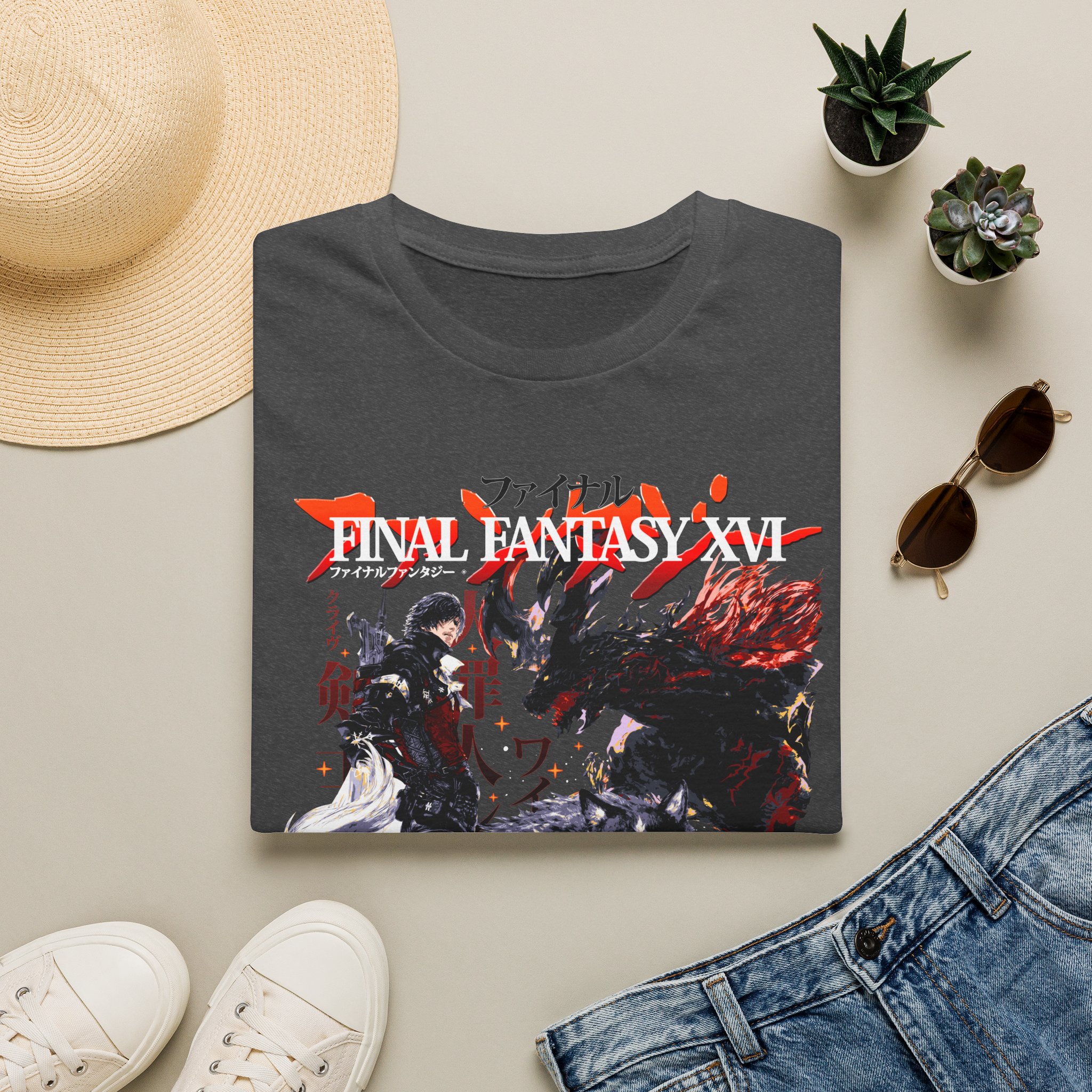 Final Fantasy XVI Clive T-Shirt - Image 14