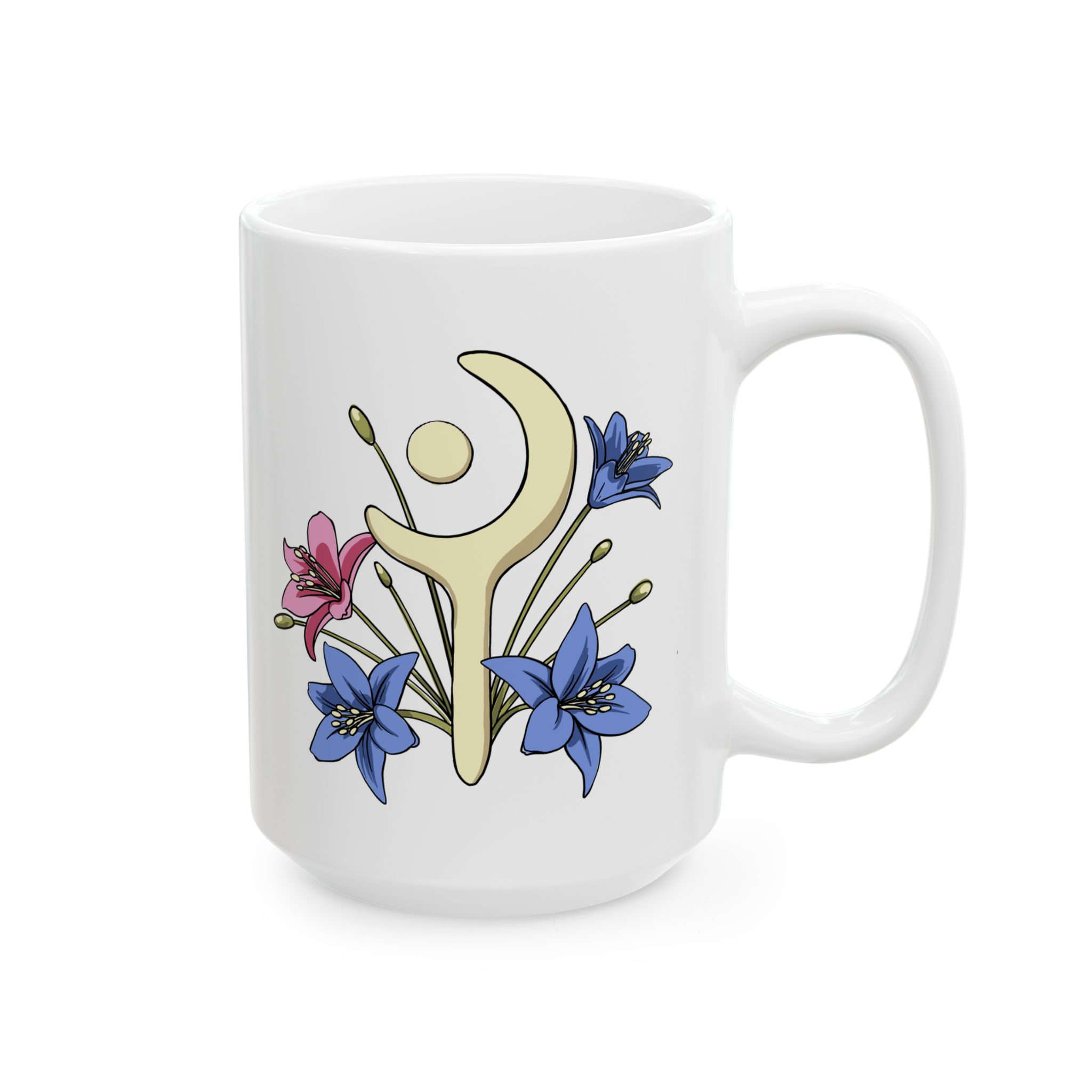 White Mage Ceramic Mug - Image 10