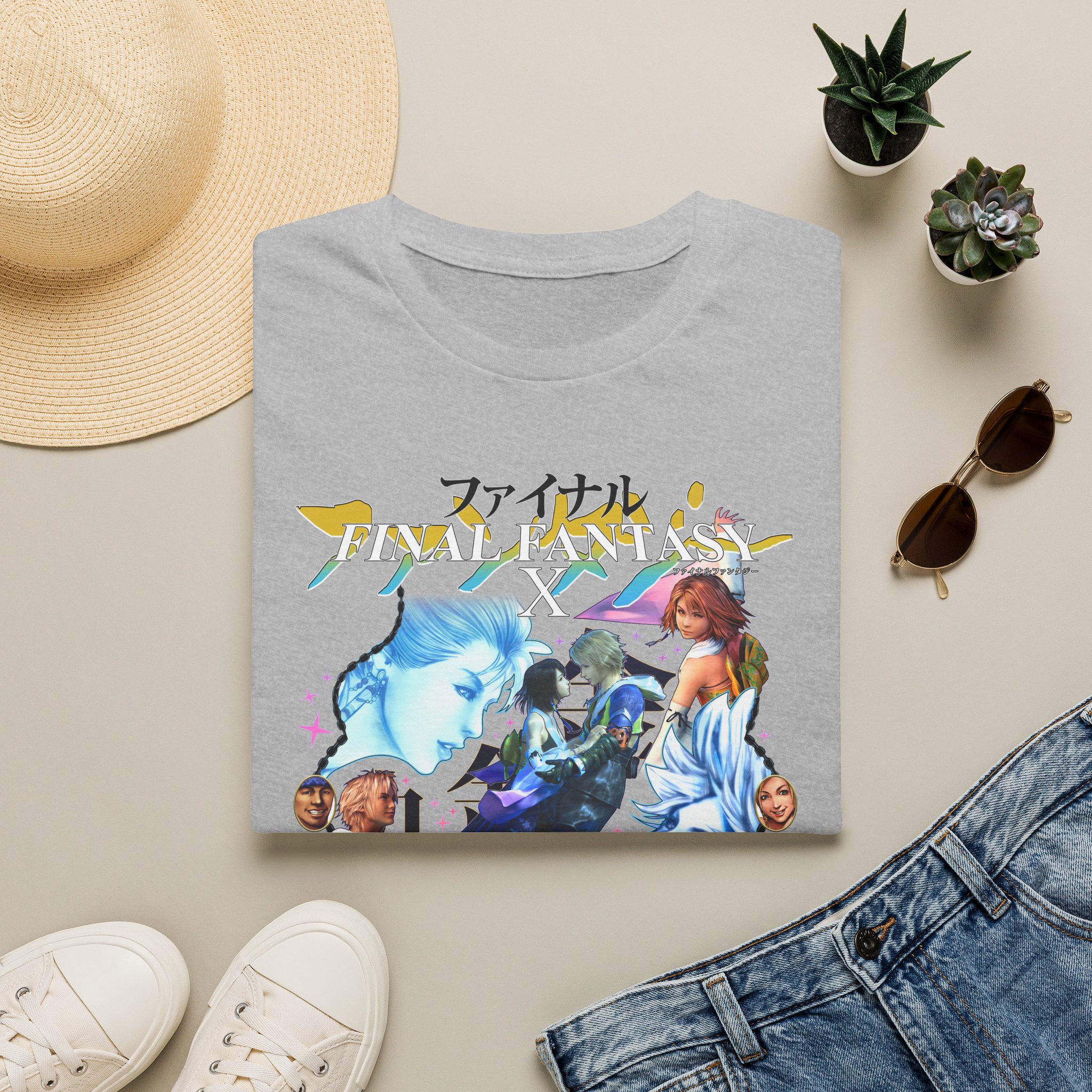 Final Fantasy X Tidus & Yuna T-Shirt - Image 11