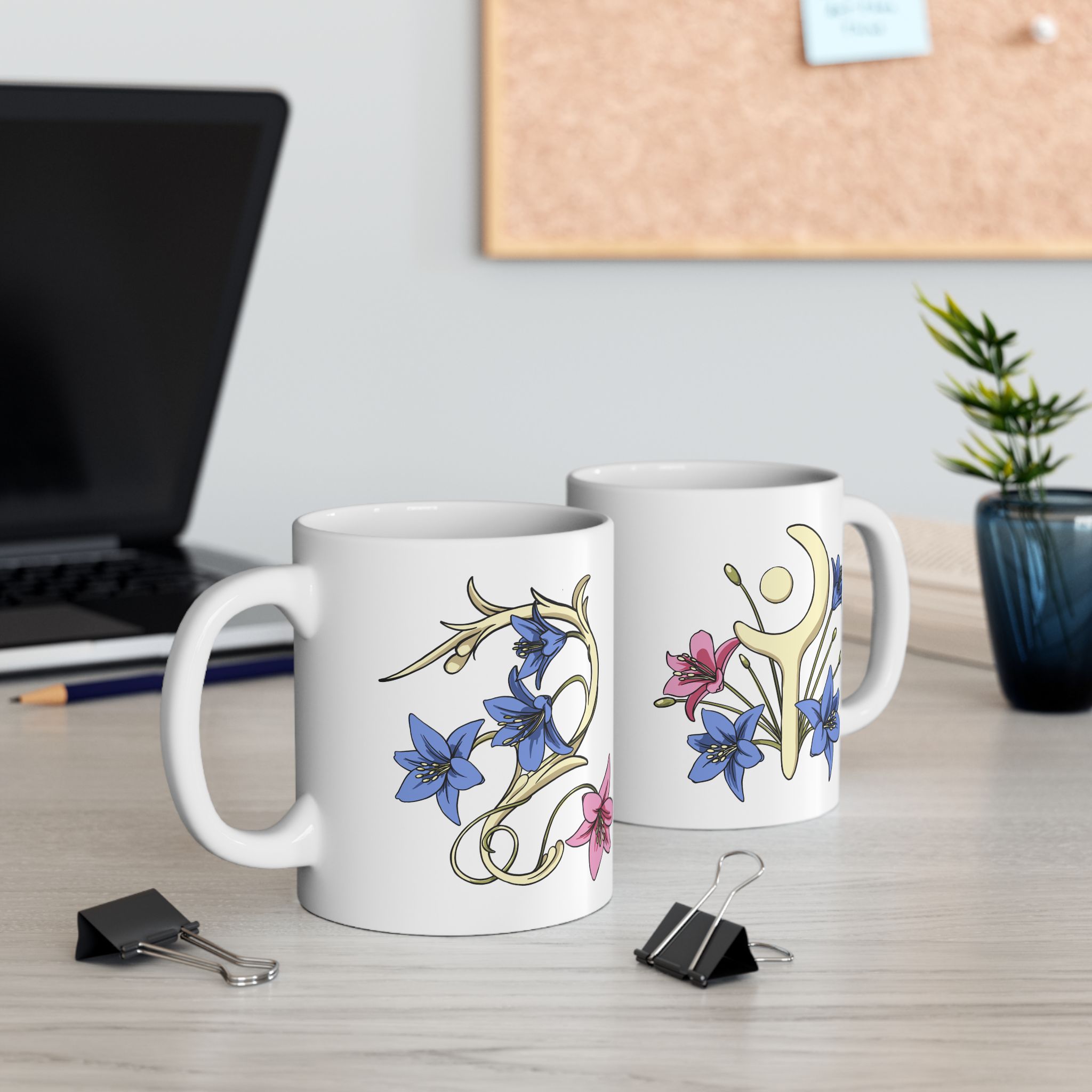 White Mage Ceramic Mug - Image 5