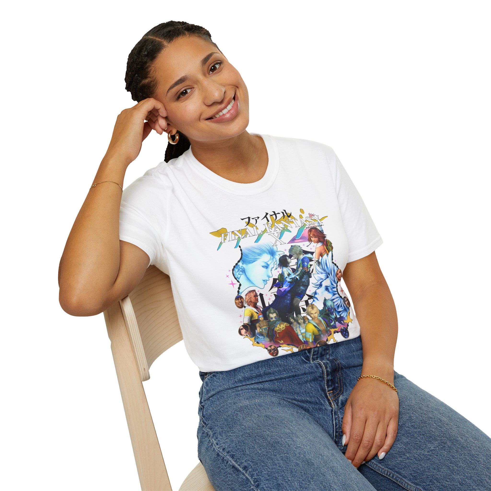 Final Fantasy X Tidus & Yuna T-Shirt - Image 5