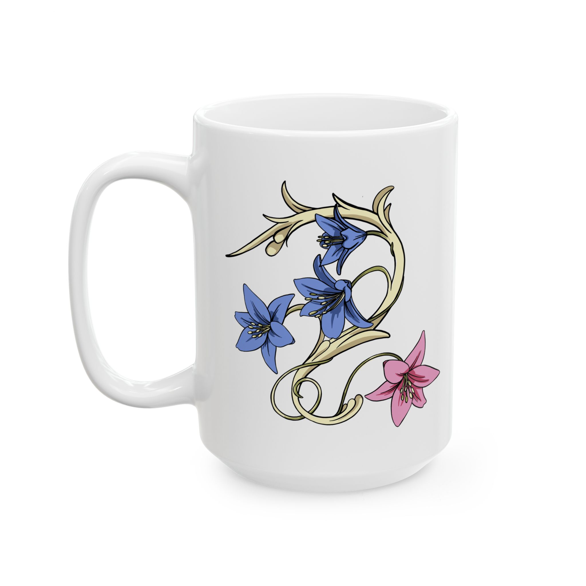 White Mage Ceramic Mug - Image 11