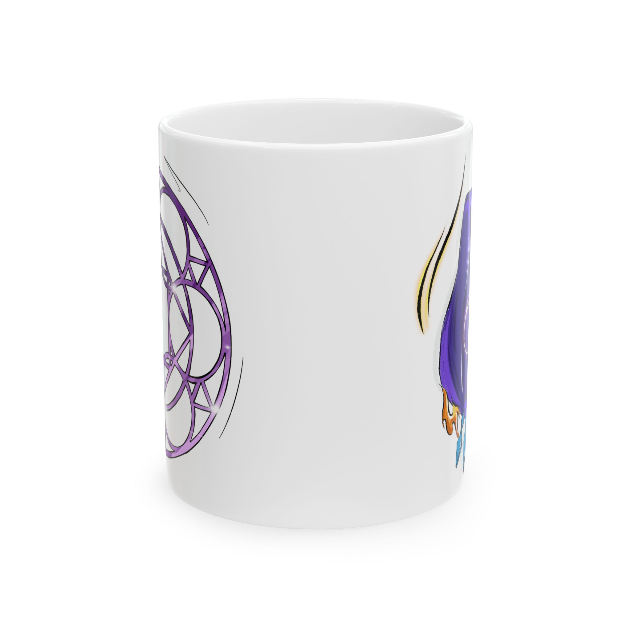 Black Mage Ceramic Mug - Image 3