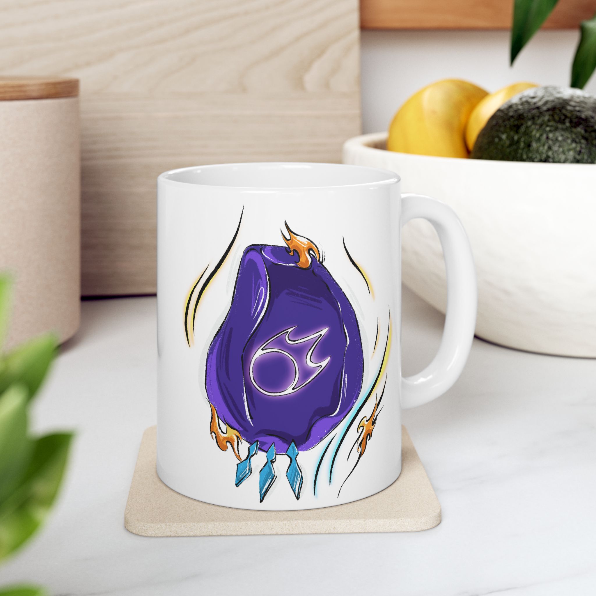 Black Mage Ceramic Mug - Image 6