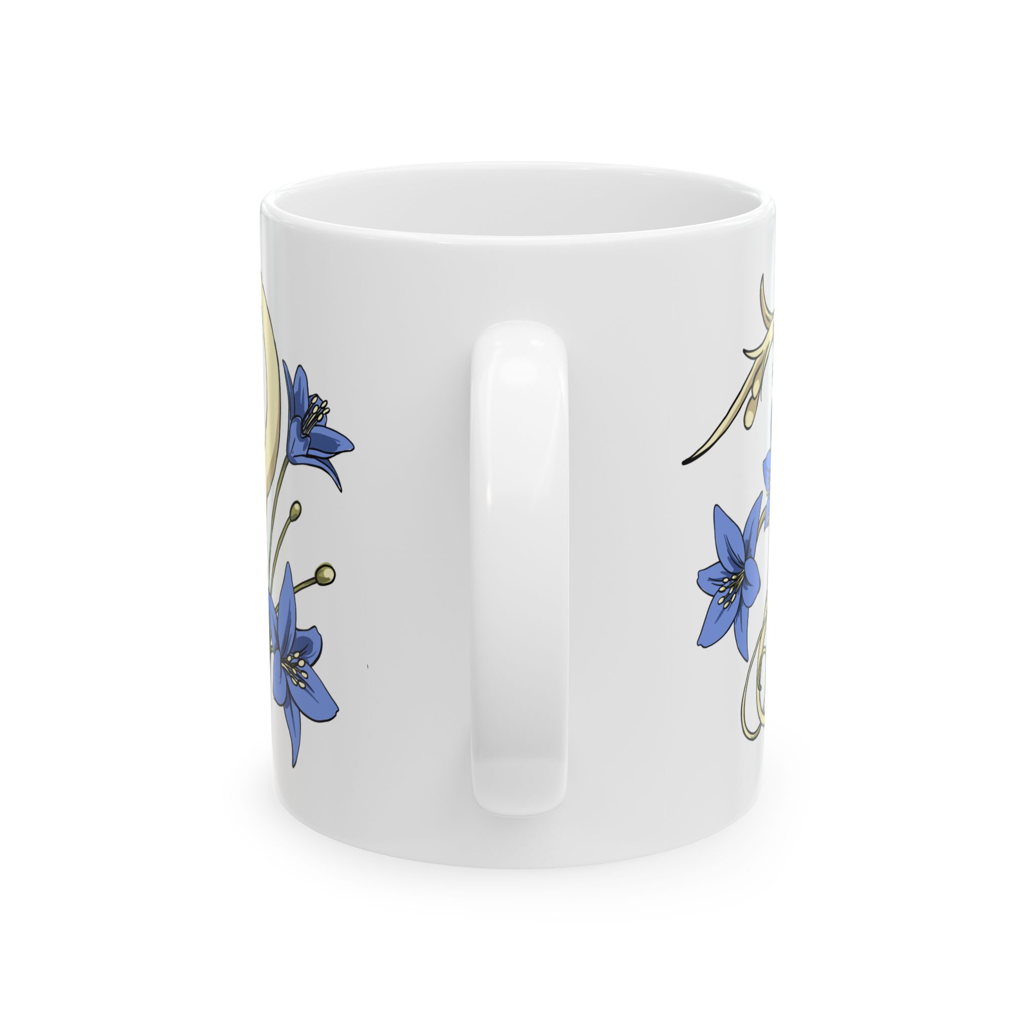 White Mage Ceramic Mug - Image 4