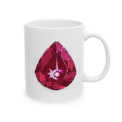 Red Mage Ceramic Mug