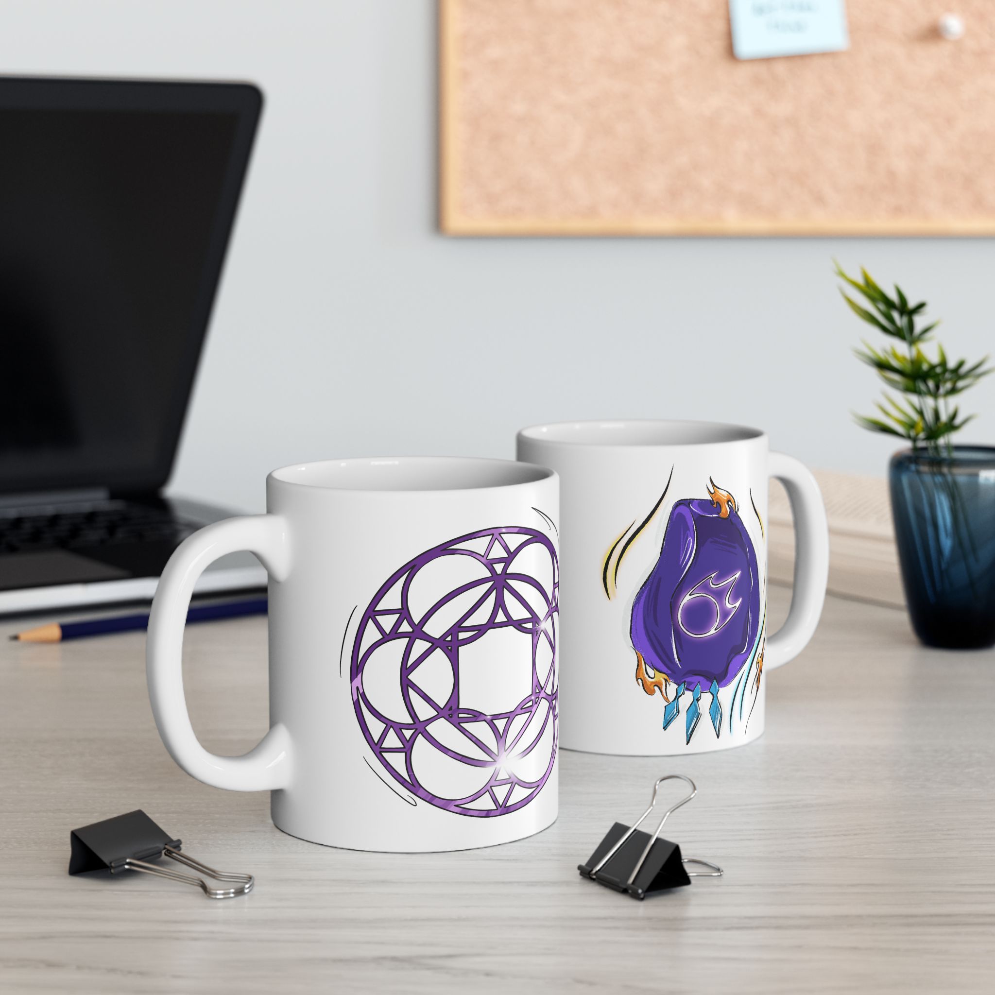 Black Mage Ceramic Mug - Image 5