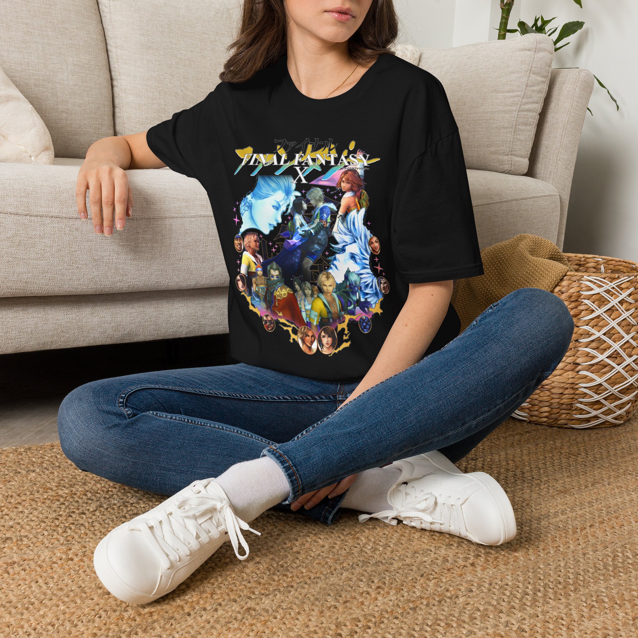 Final Fantasy X Tidus & Yuna T-Shirt - Image 8