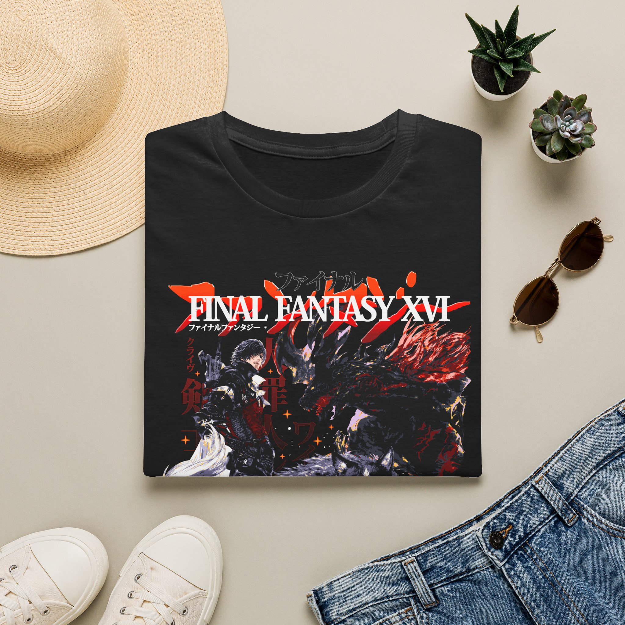 Final Fantasy XVI Clive T-Shirt - Image 5