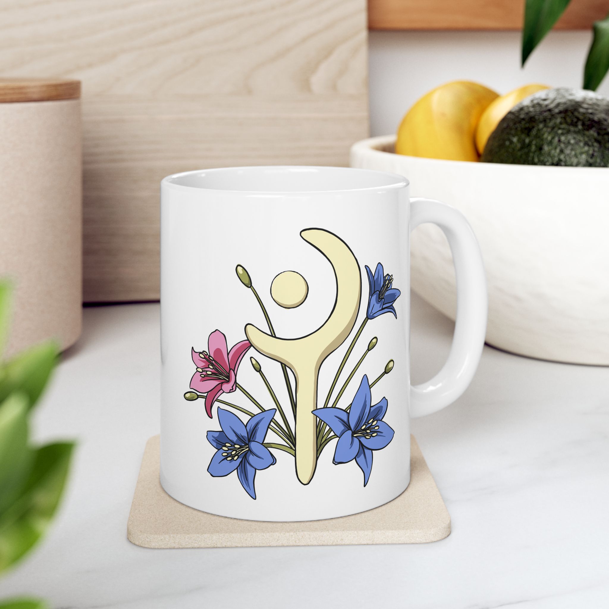 White Mage Ceramic Mug - Image 6