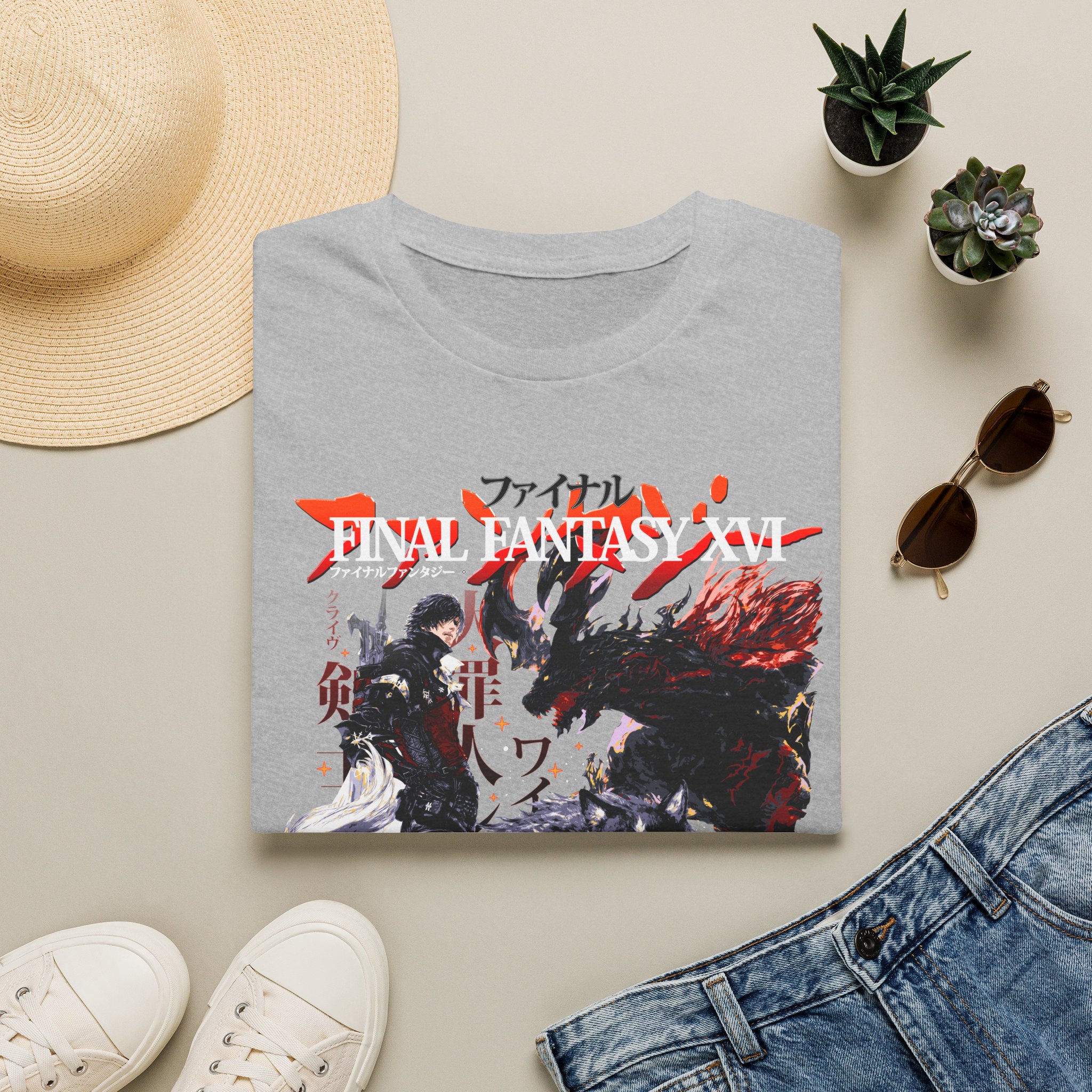 Final Fantasy XVI Clive T-Shirt - Image 9