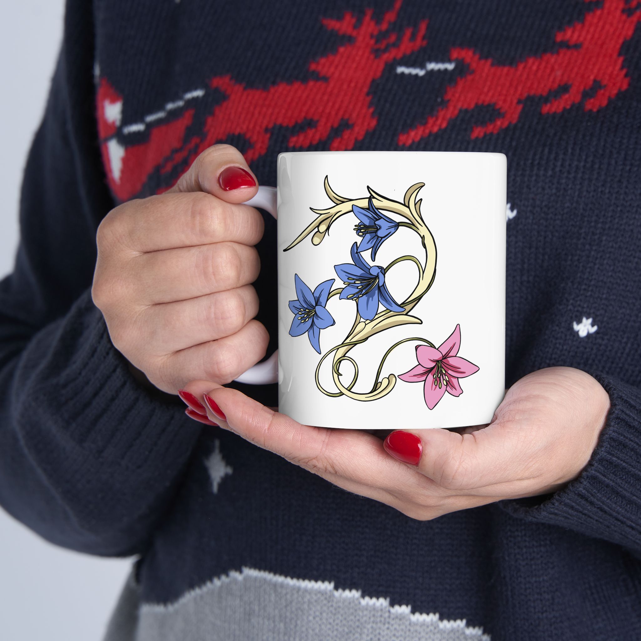 White Mage Ceramic Mug - Image 8