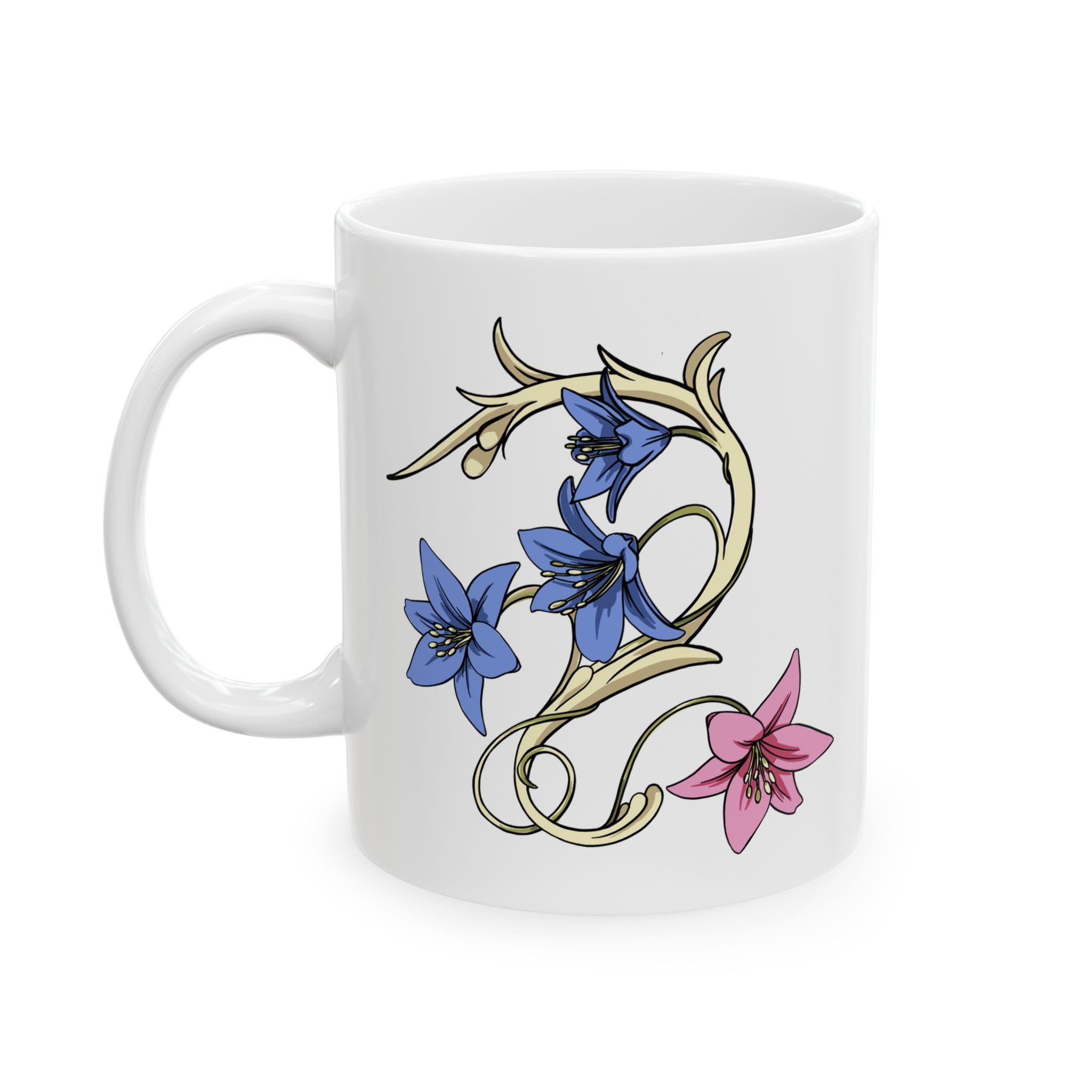 White Mage Ceramic Mug - Image 2