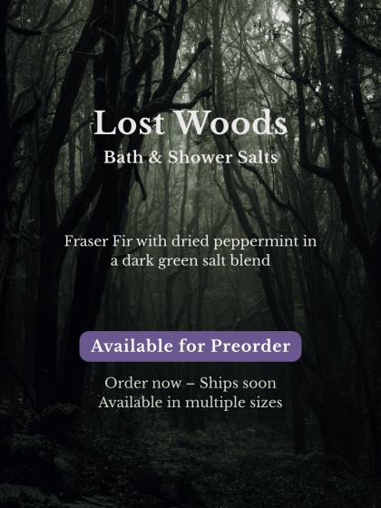 Lost Woods Bath & Shower Salts