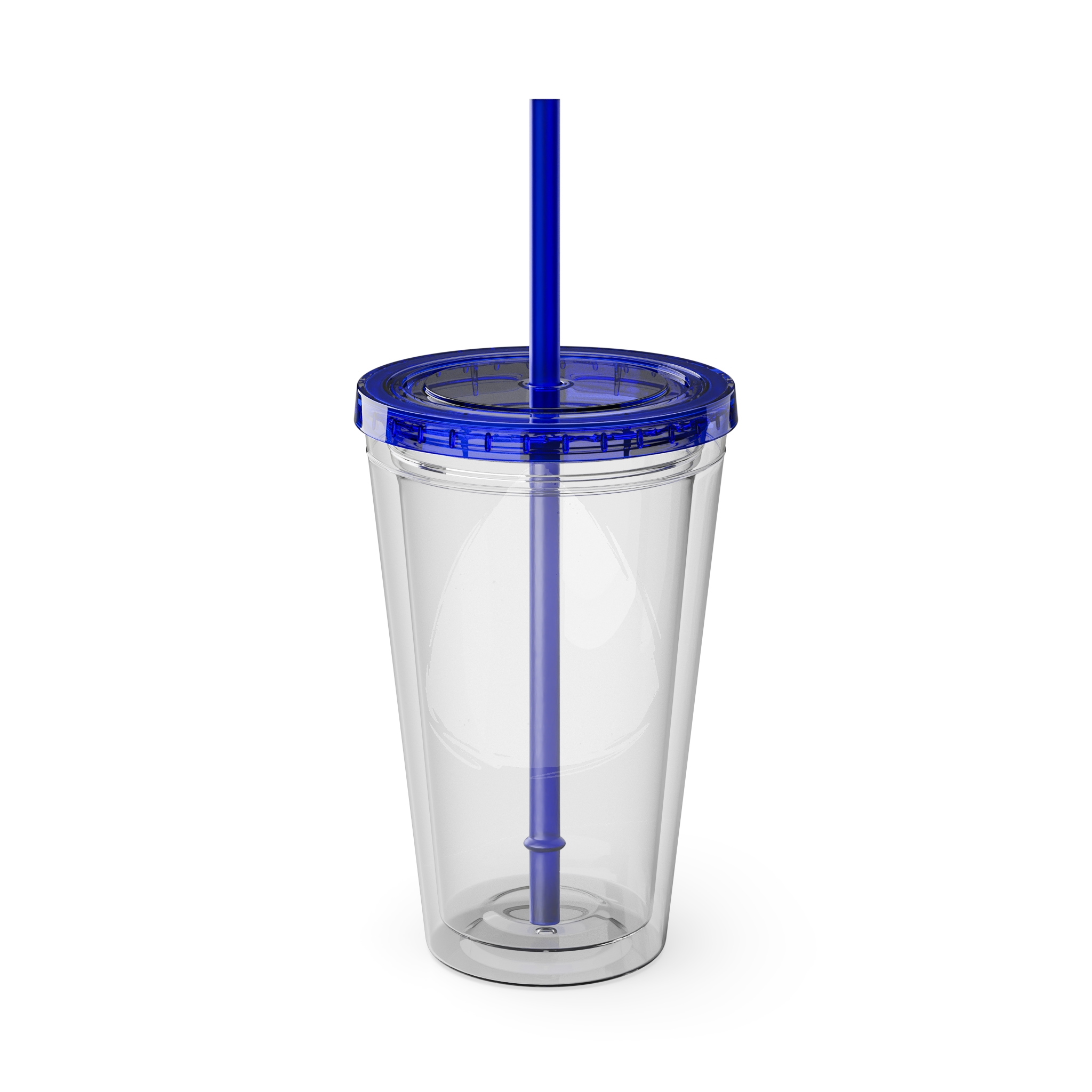Red Mage Clear Tumbler with Straw - Image 35