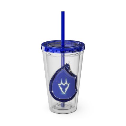 Dragoon Clear Tumbler with Straw