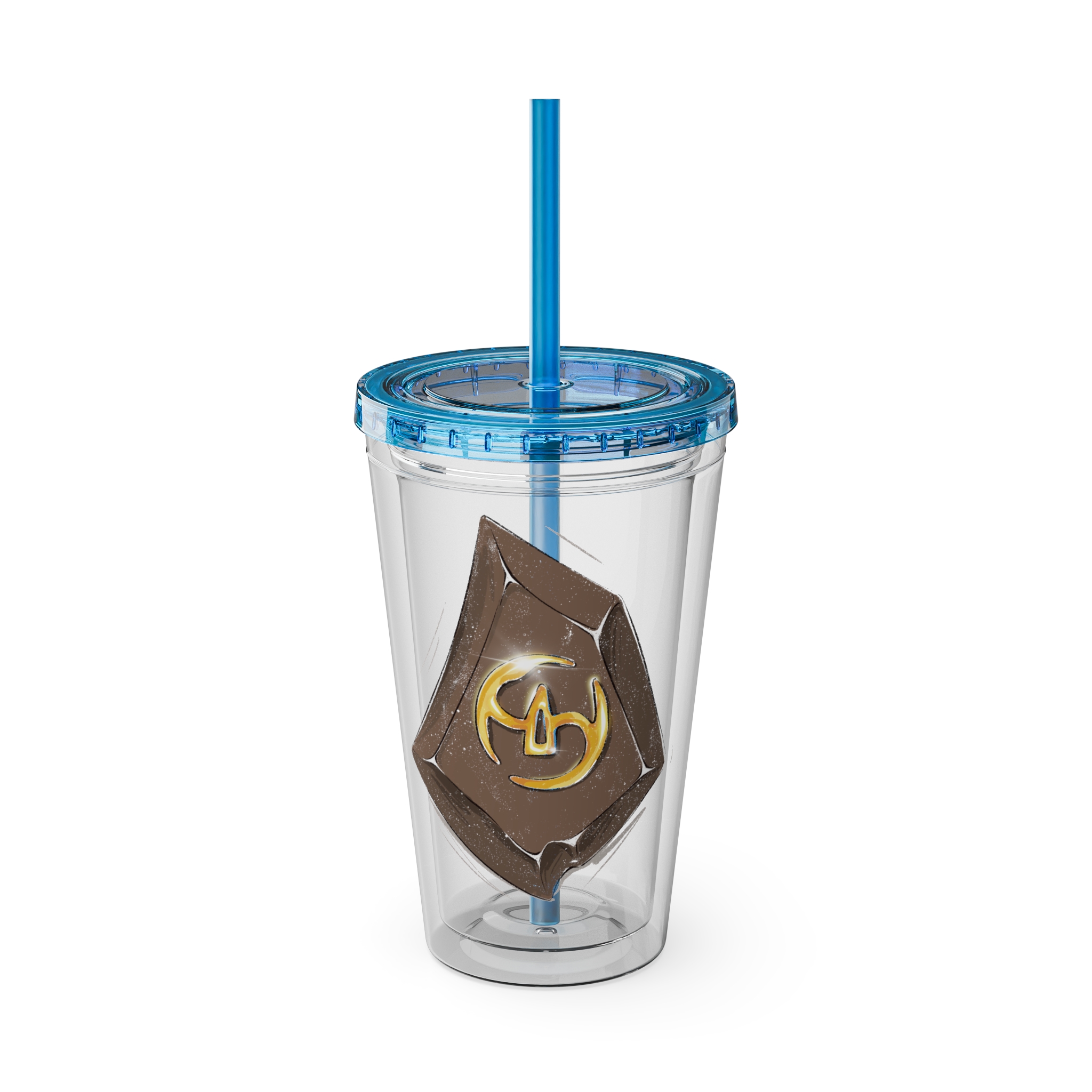 Samurai Clear Tumbler with Straw - Image 25