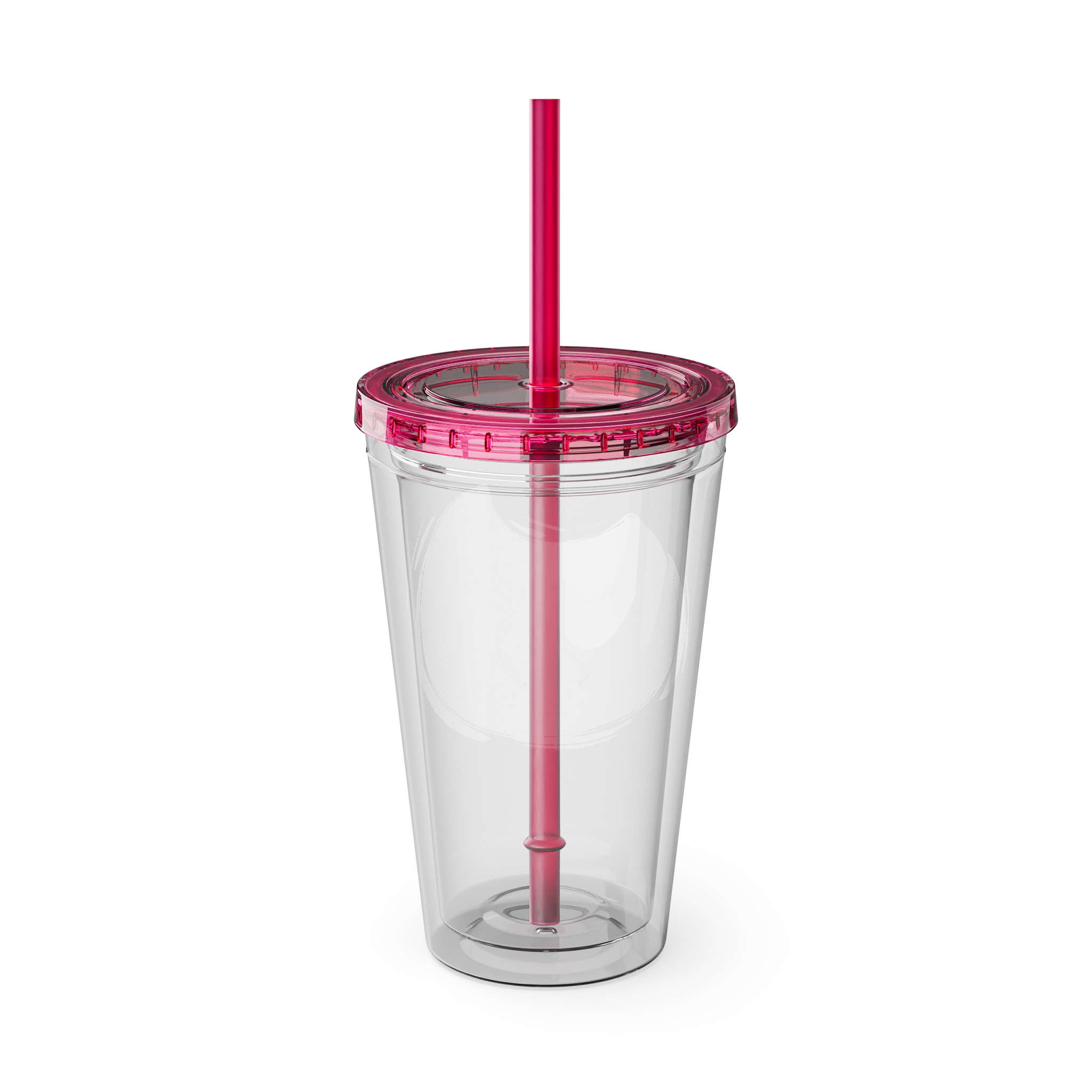 Warrior Clear Tumbler with Straw - Image 3