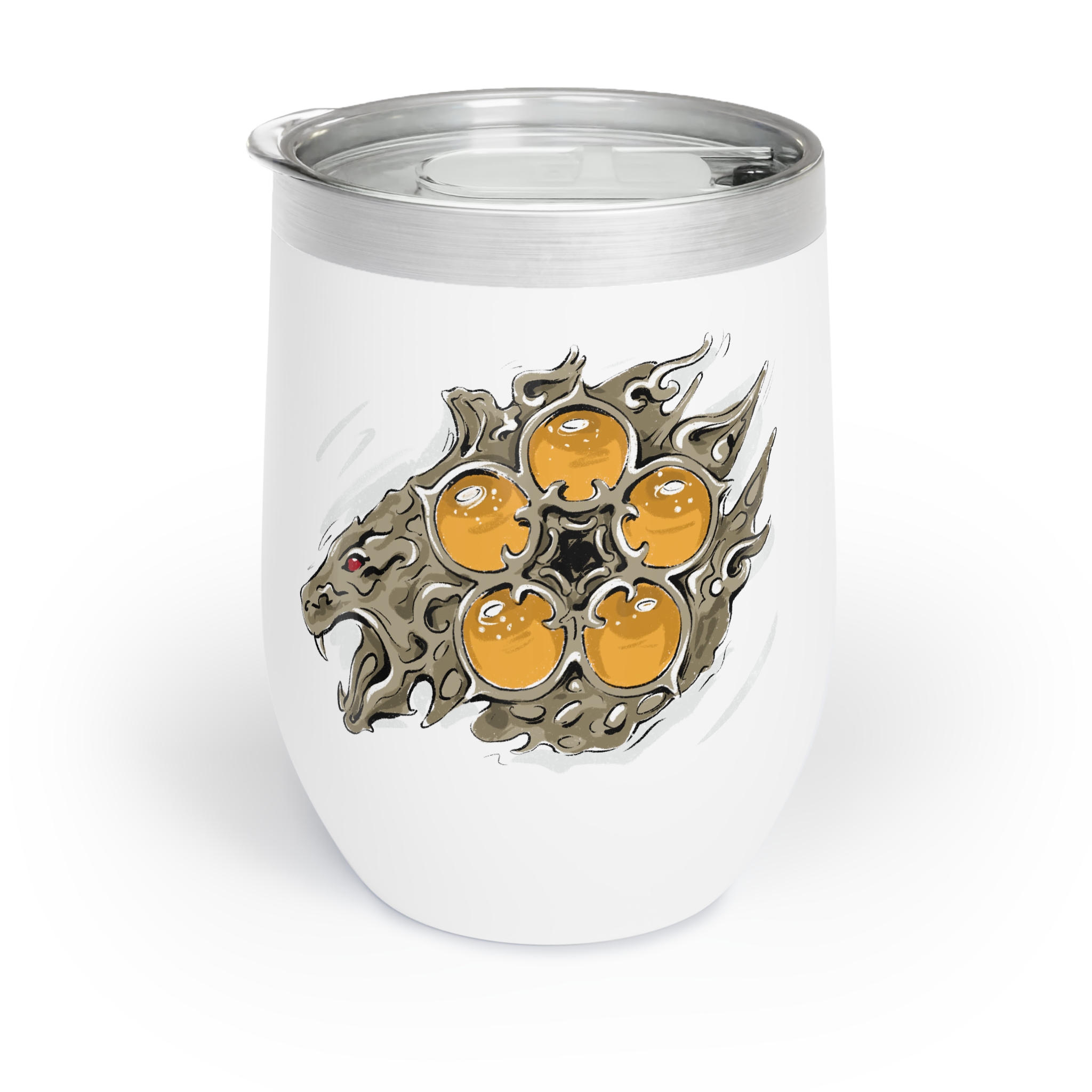 Monk Wine Tumbler 12oz - Image 2