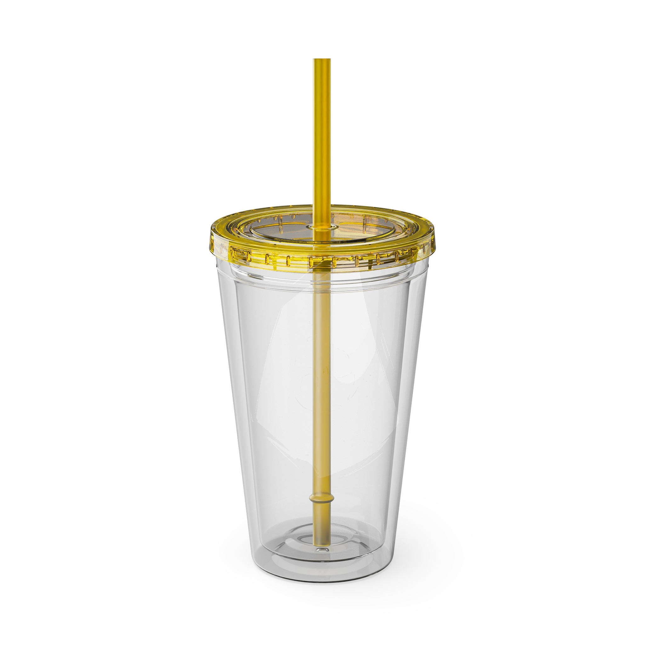 Samurai Clear Tumbler with Straw - Image 15