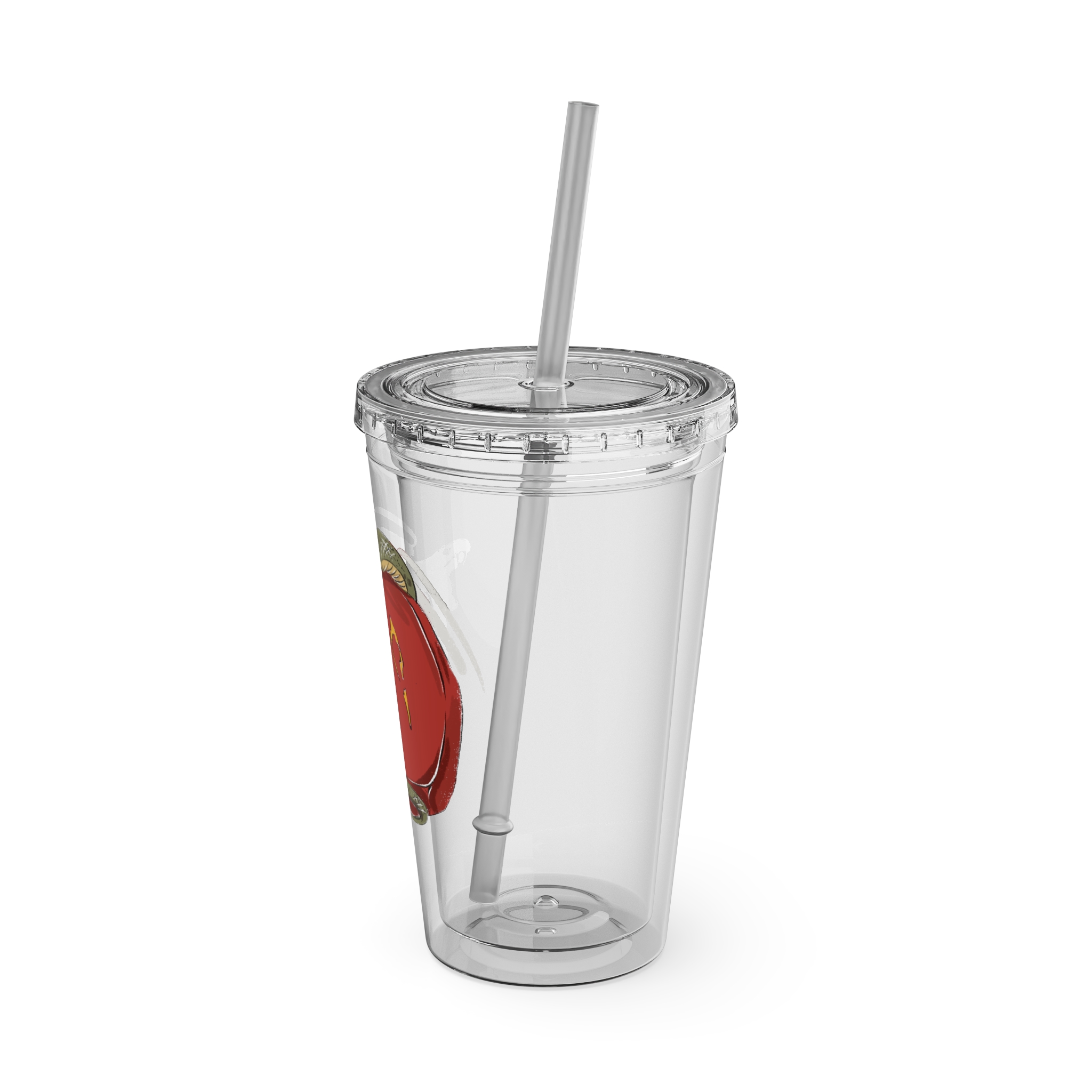 Viper Clear Tumbler with Straw - Image 8