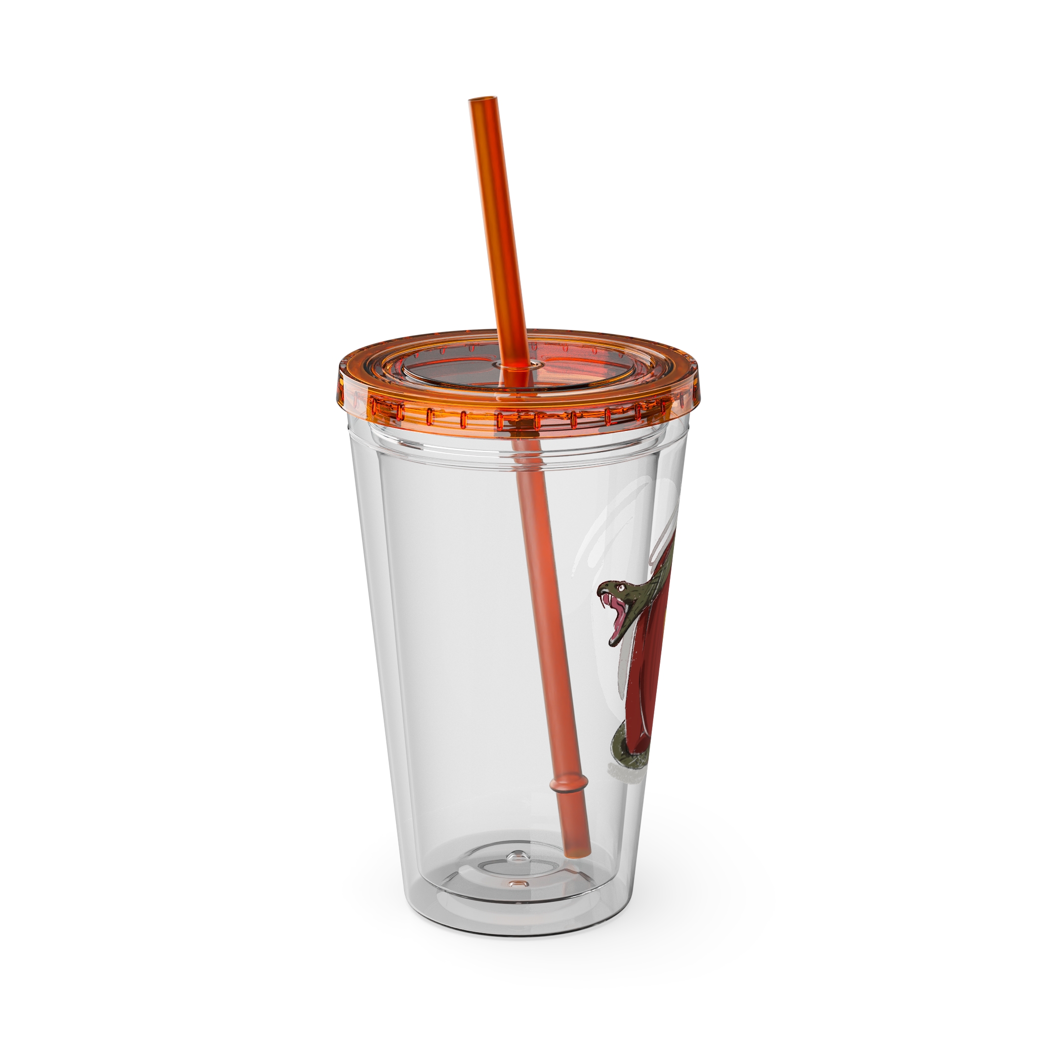 Viper Clear Tumbler with Straw - Image 14