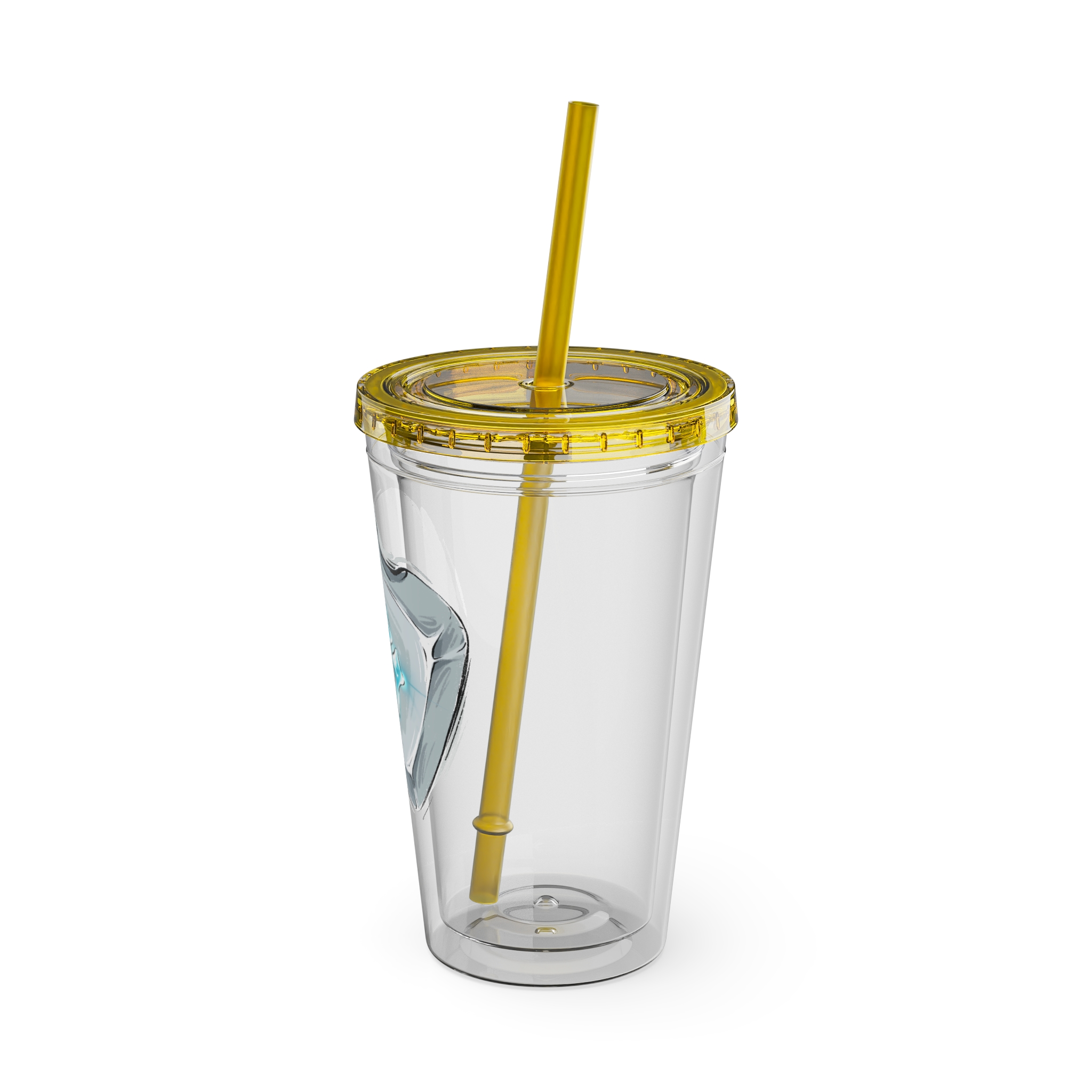Sage Clear Tumbler with Straw - Image 16