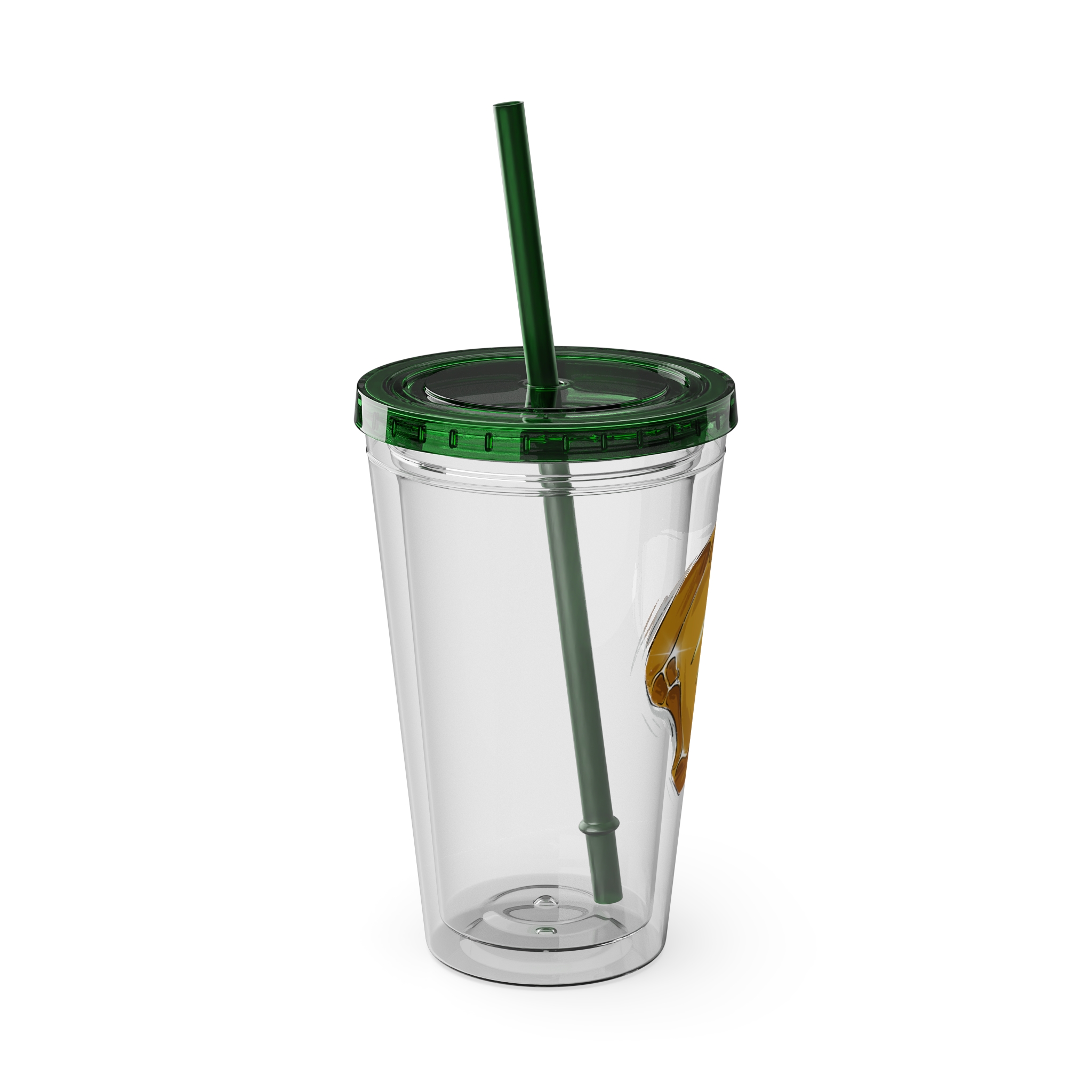 Monk Clear Tumbler with Straw - Image 22