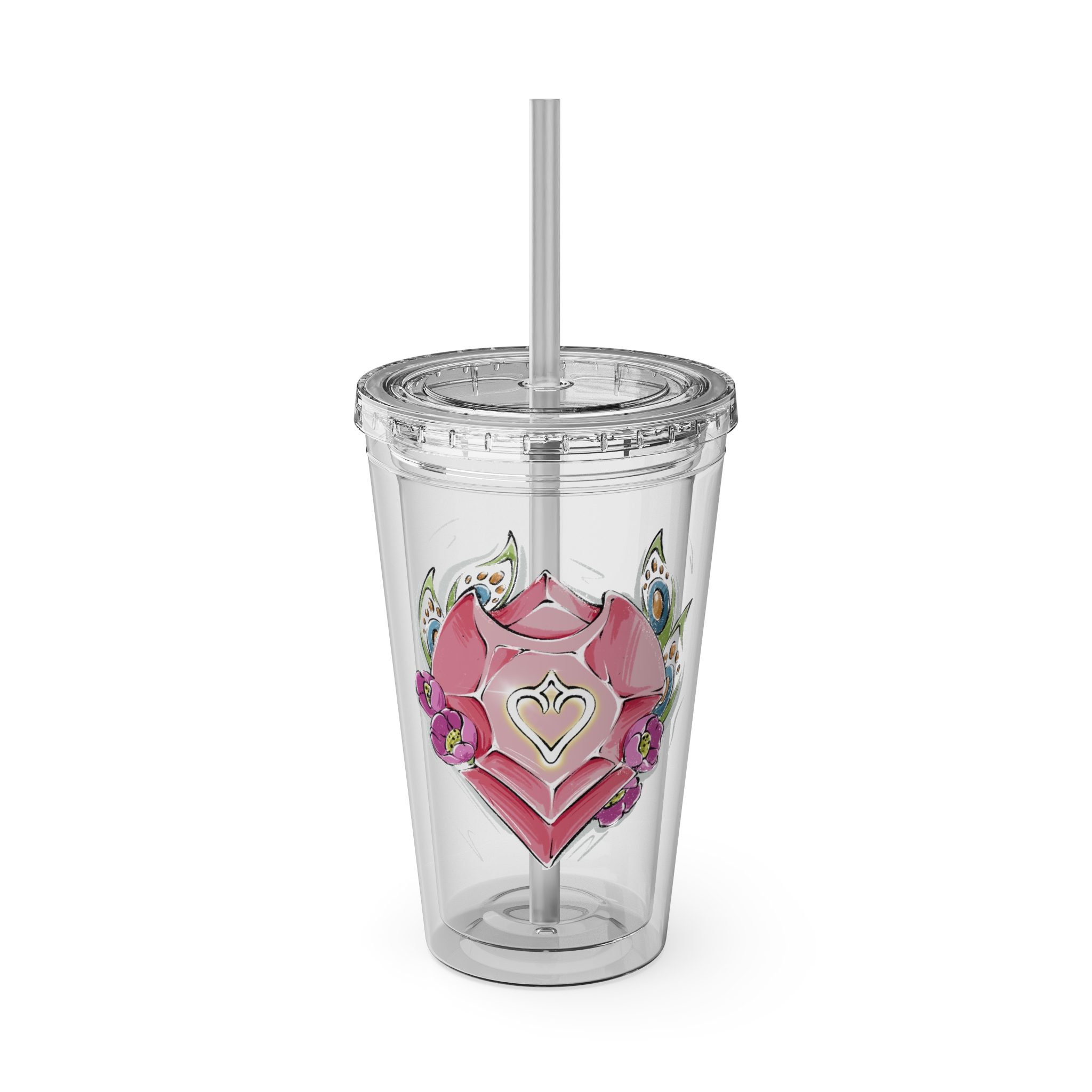 Dancer Clear Tumbler with Straw - Image 5