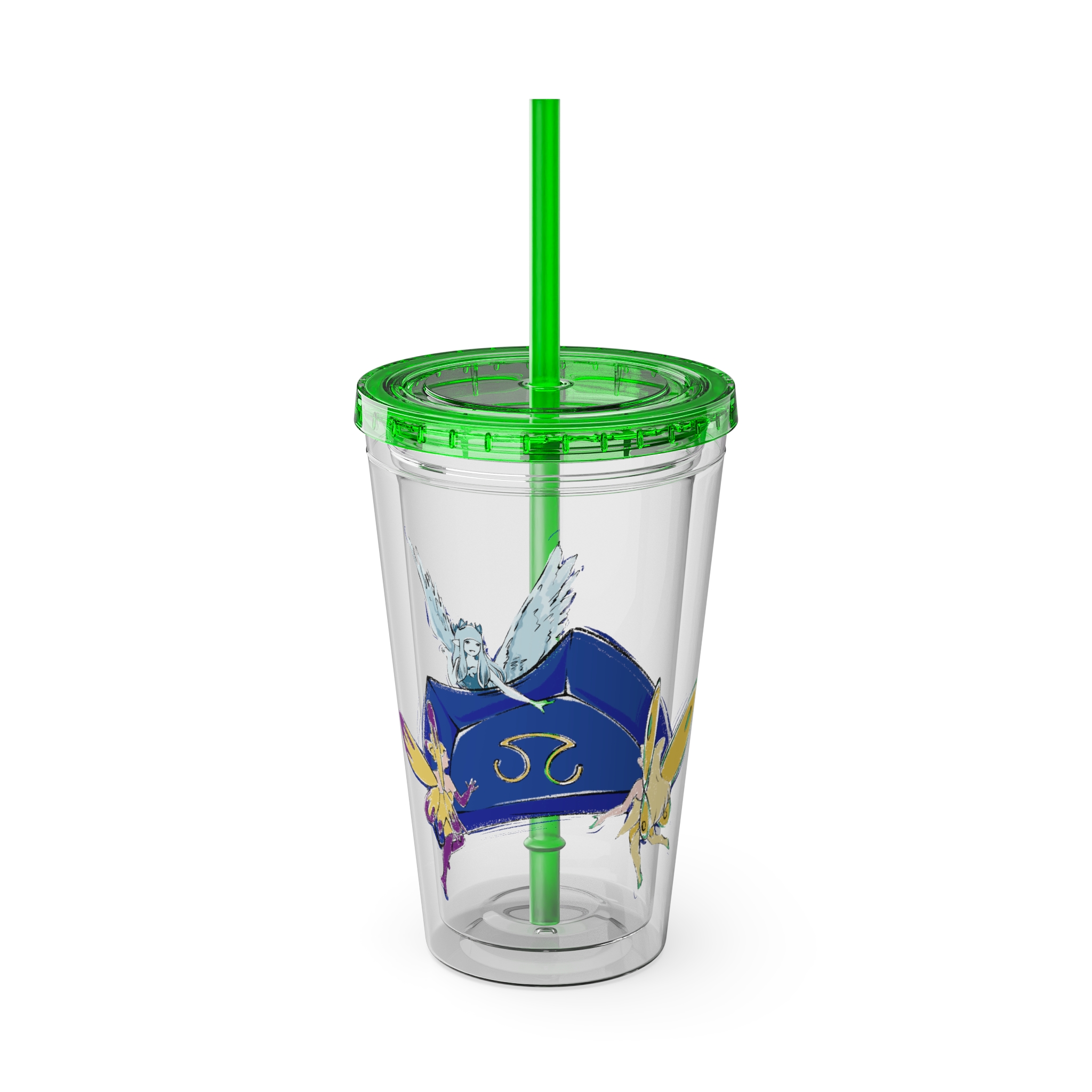 Scholar Clear Tumbler with Straw - Image 21