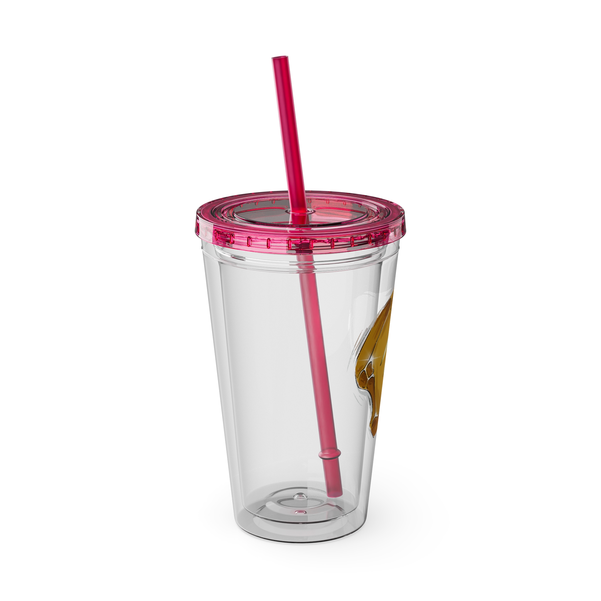 Monk Clear Tumbler with Straw - Image 34