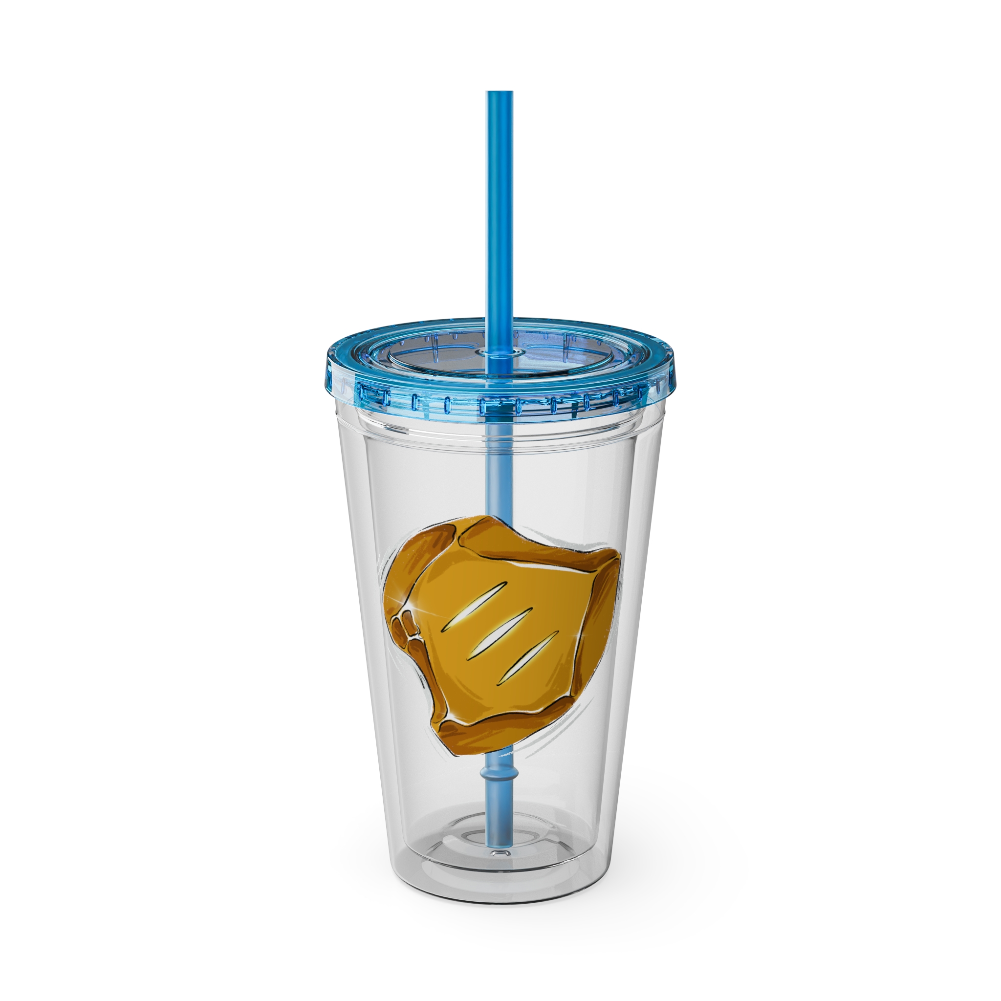 Monk Clear Tumbler with Straw - Image 25