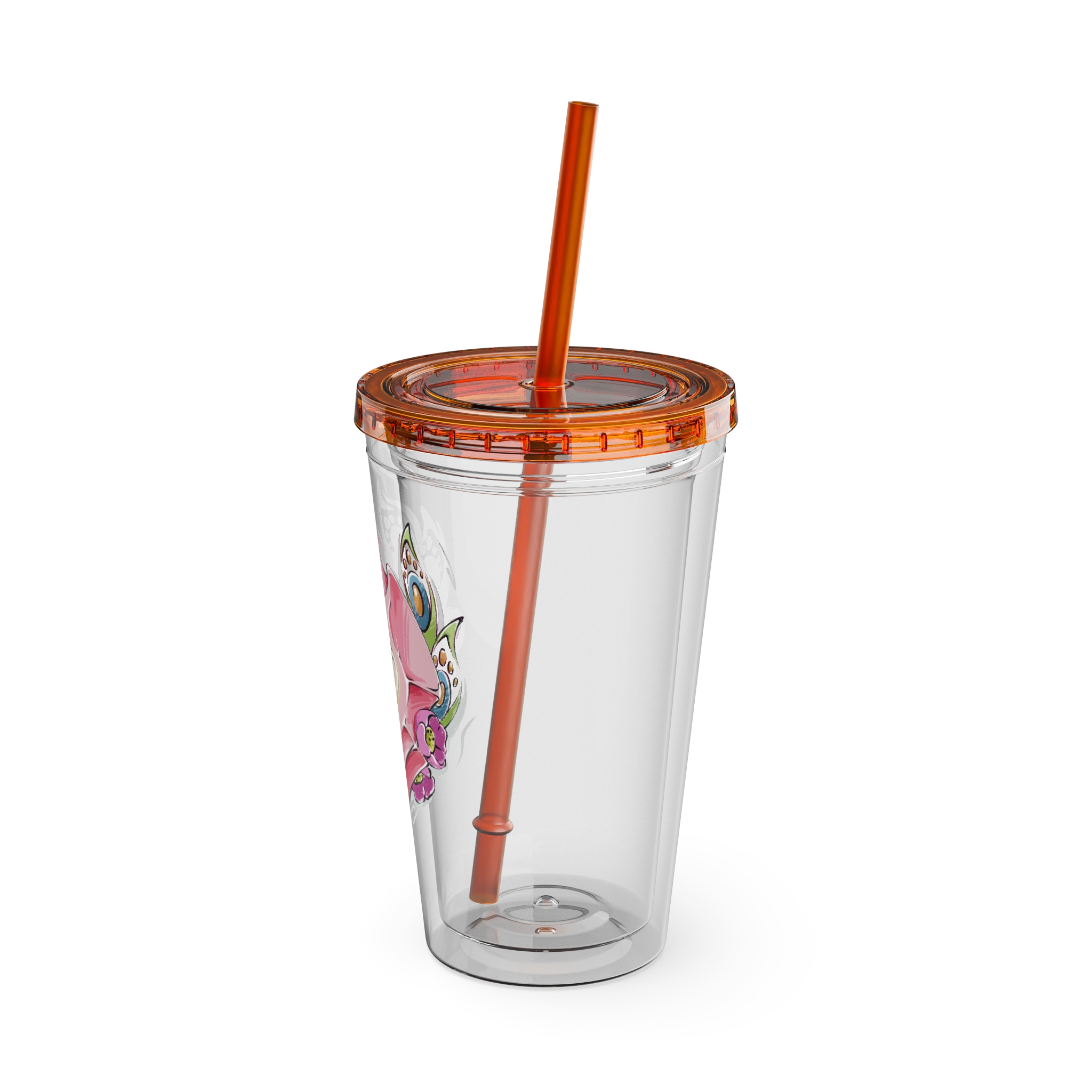 Dancer Clear Tumbler with Straw - Image 16