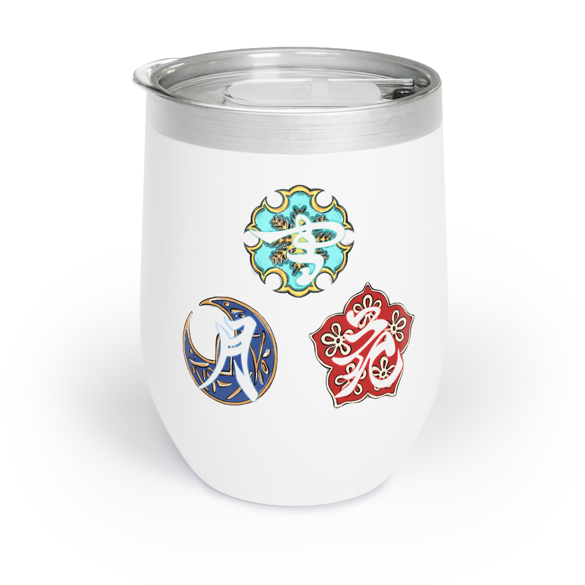 Samurai Wine Tumbler 12oz - Image 2