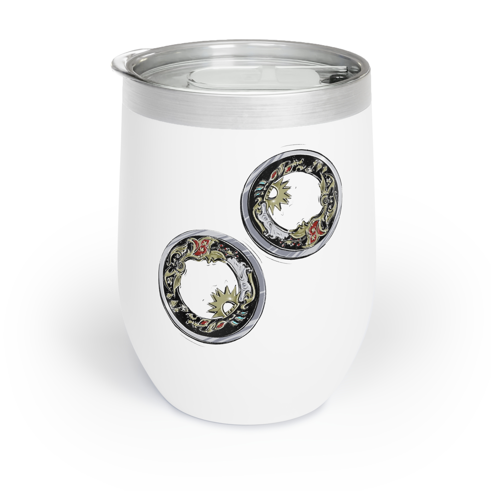 Dancer Wine Tumbler 12oz - Image 2